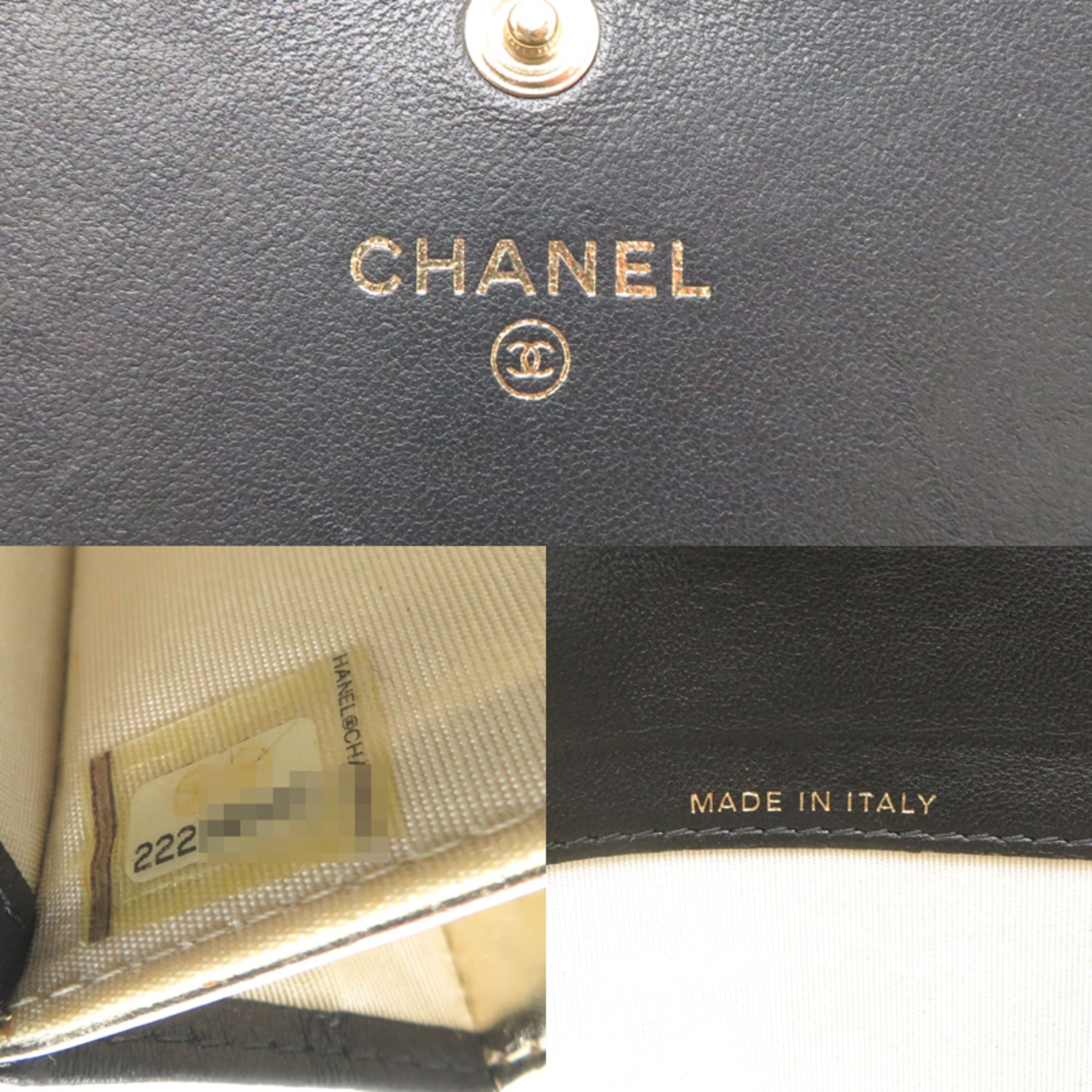 Leather Wallet (Bi-Fold) (Pre-Owned) - Chanel - Modalova