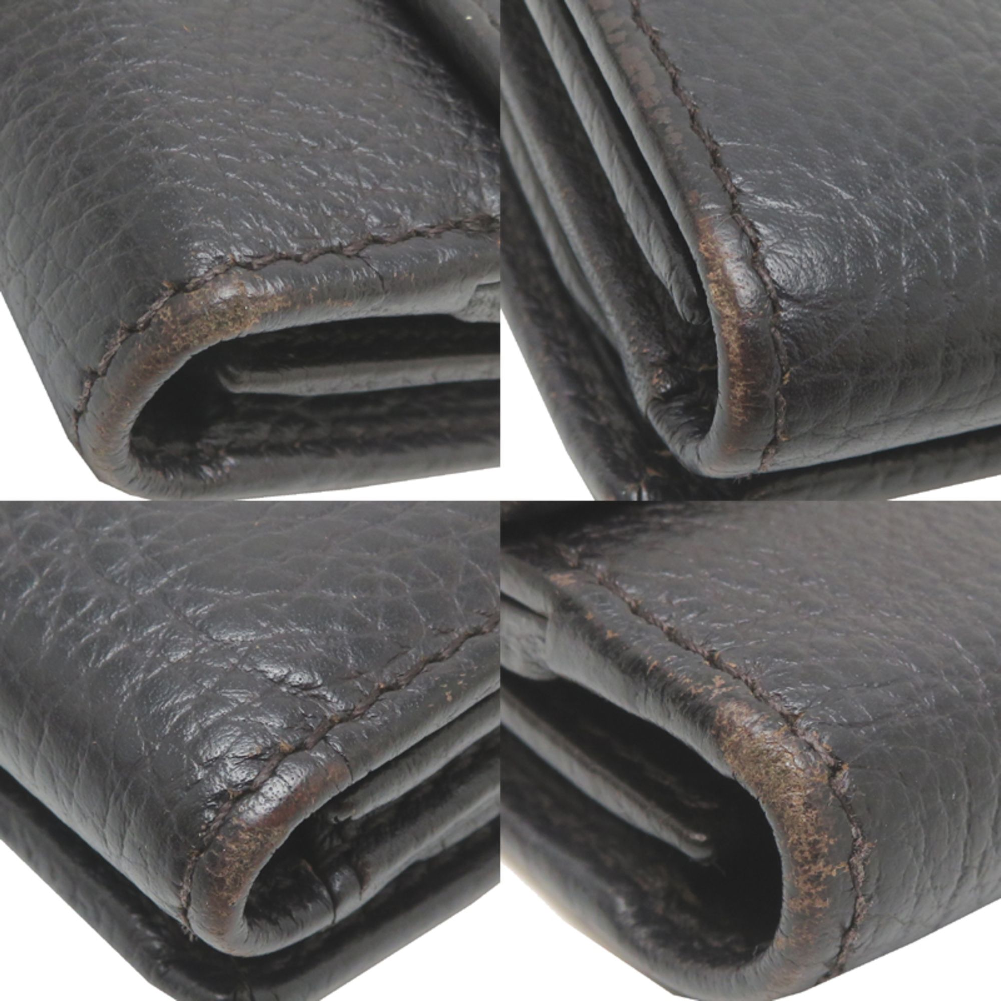 Leather Long Wallet (Bi-Fold) (Pre-Owned) - Gucci - Modalova