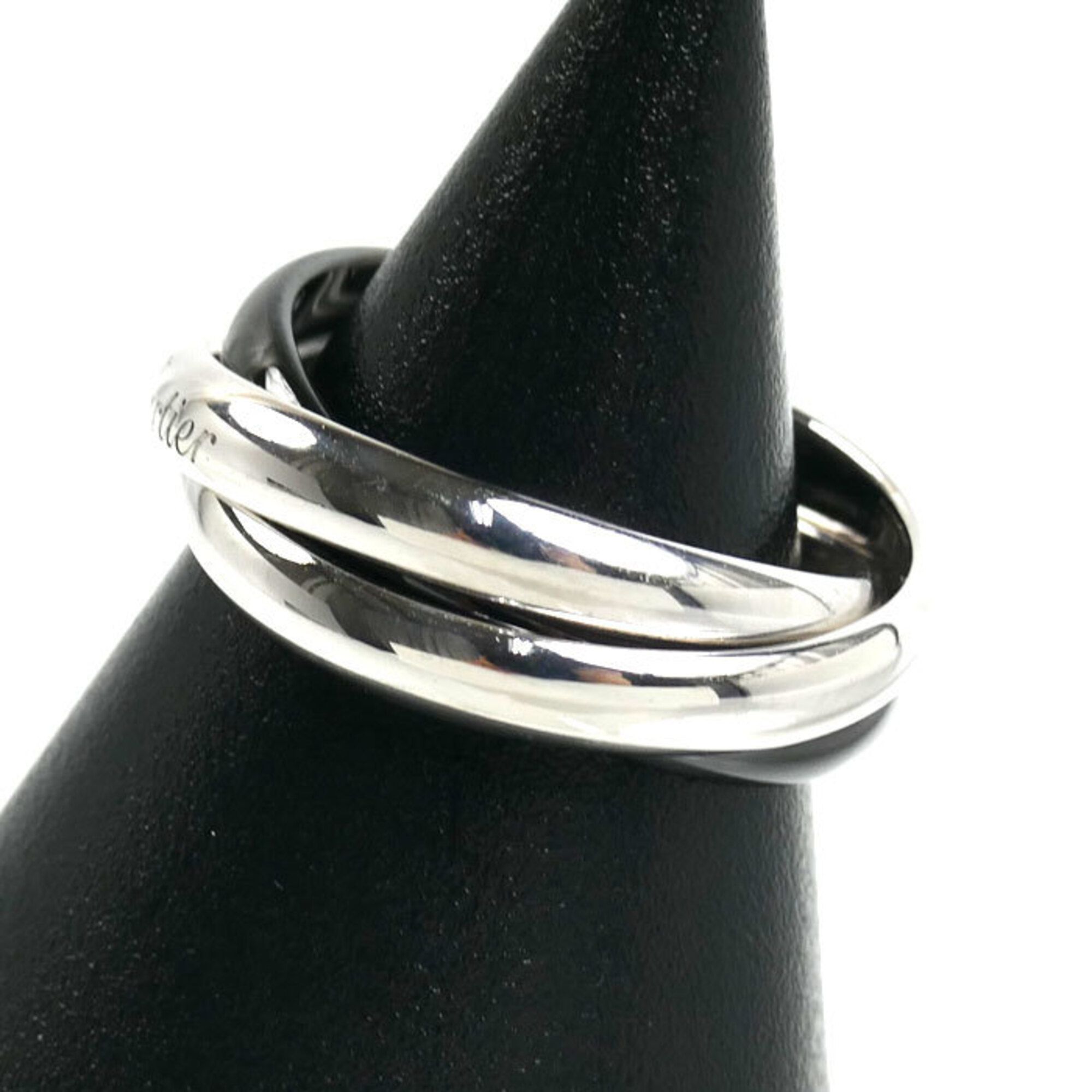 White Gold (18K) Ceramic Band Ring (Pre-Owned) - Cartier - Modalova