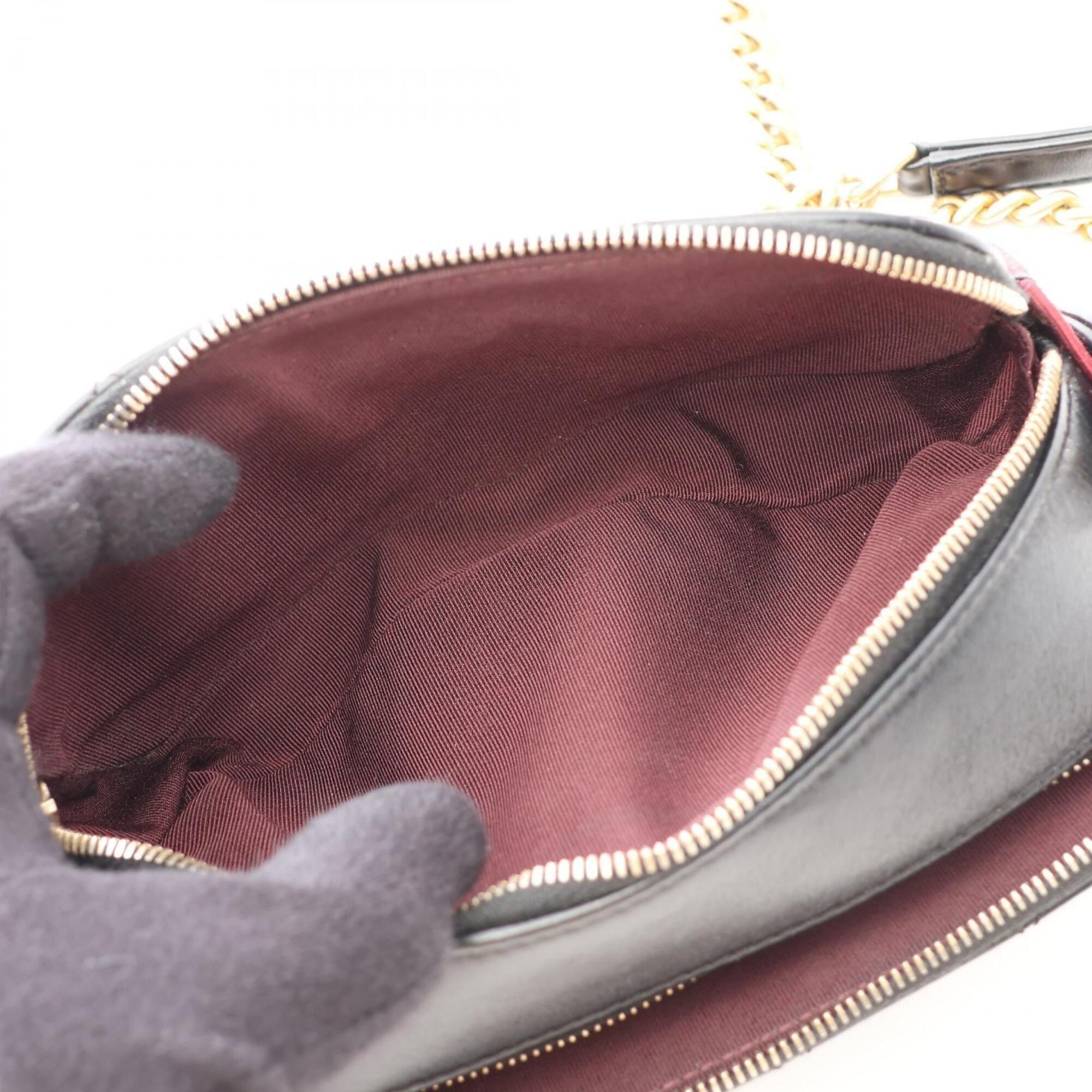 Leather Canvas Handbag Shoulder Bag (Pre-Owned) - Chanel - Modalova