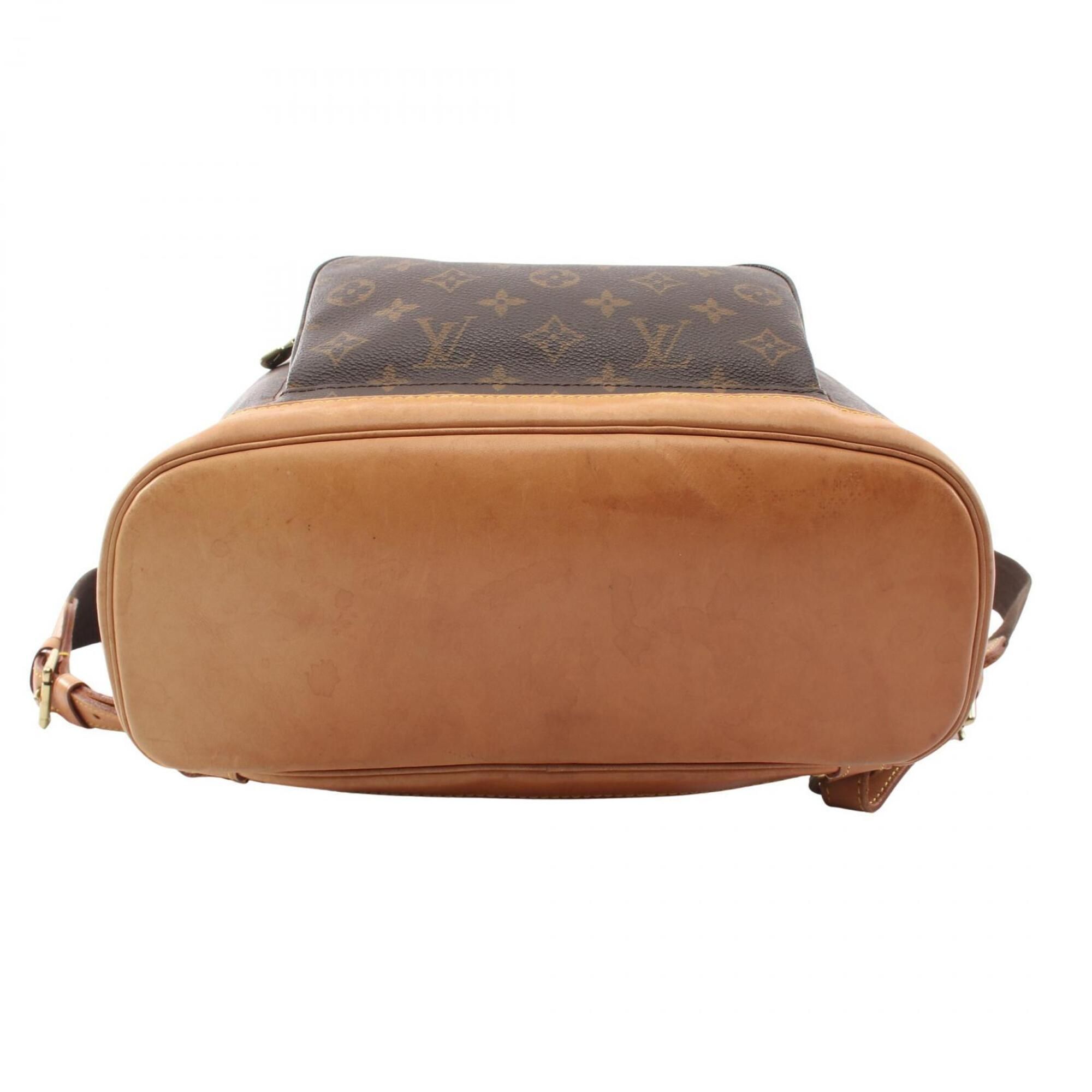 Coated Canvas Leather Backpack Handbag (Pre-Owned) - Louis Vuitton - Modalova
