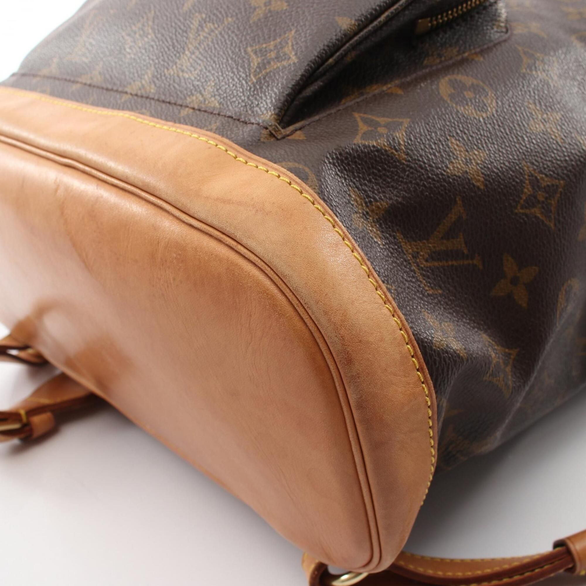 Coated Canvas Leather Backpack Handbag (Pre-Owned) - Louis Vuitton - Modalova
