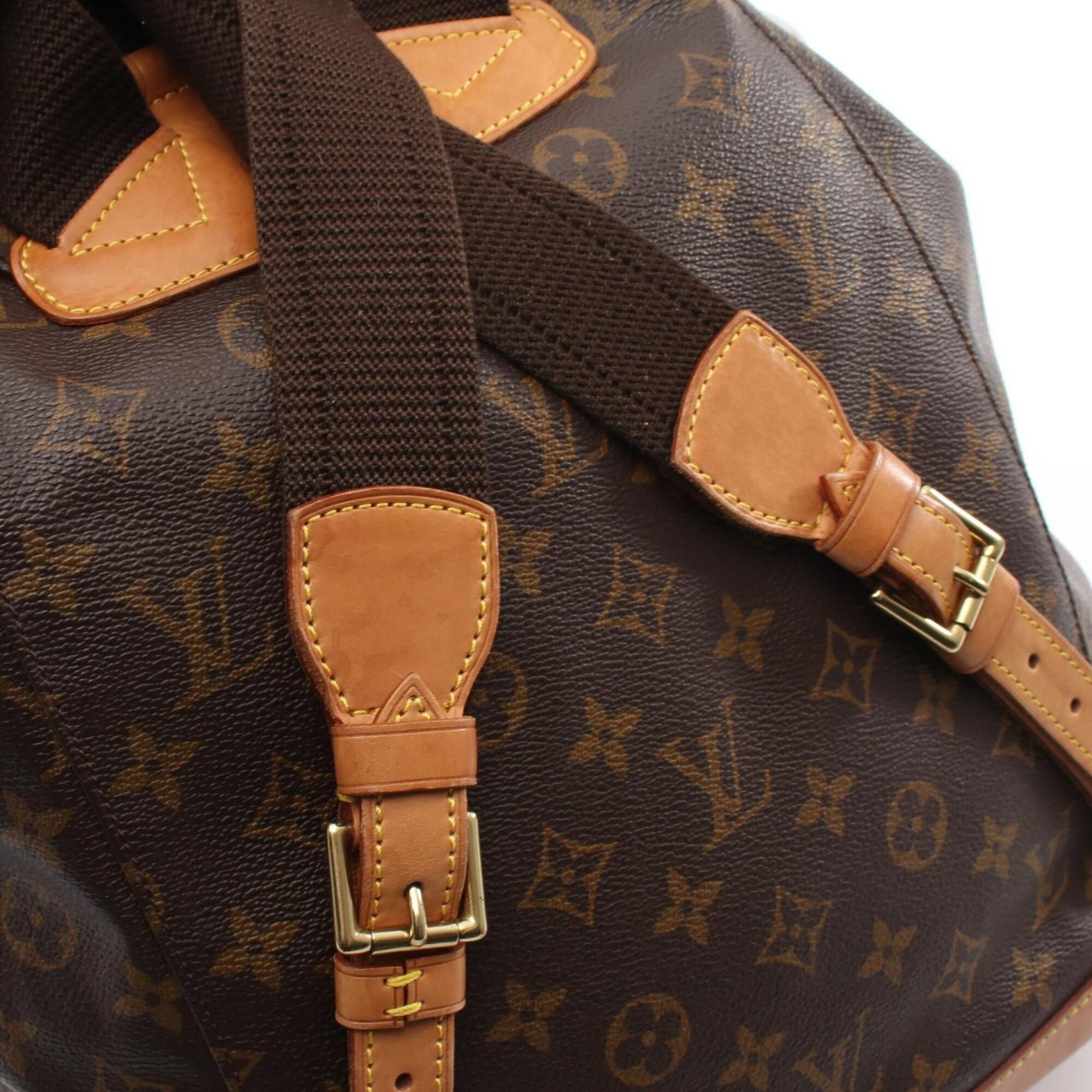 Coated Canvas Leather Backpack Handbag (Pre-Owned) - Louis Vuitton - Modalova