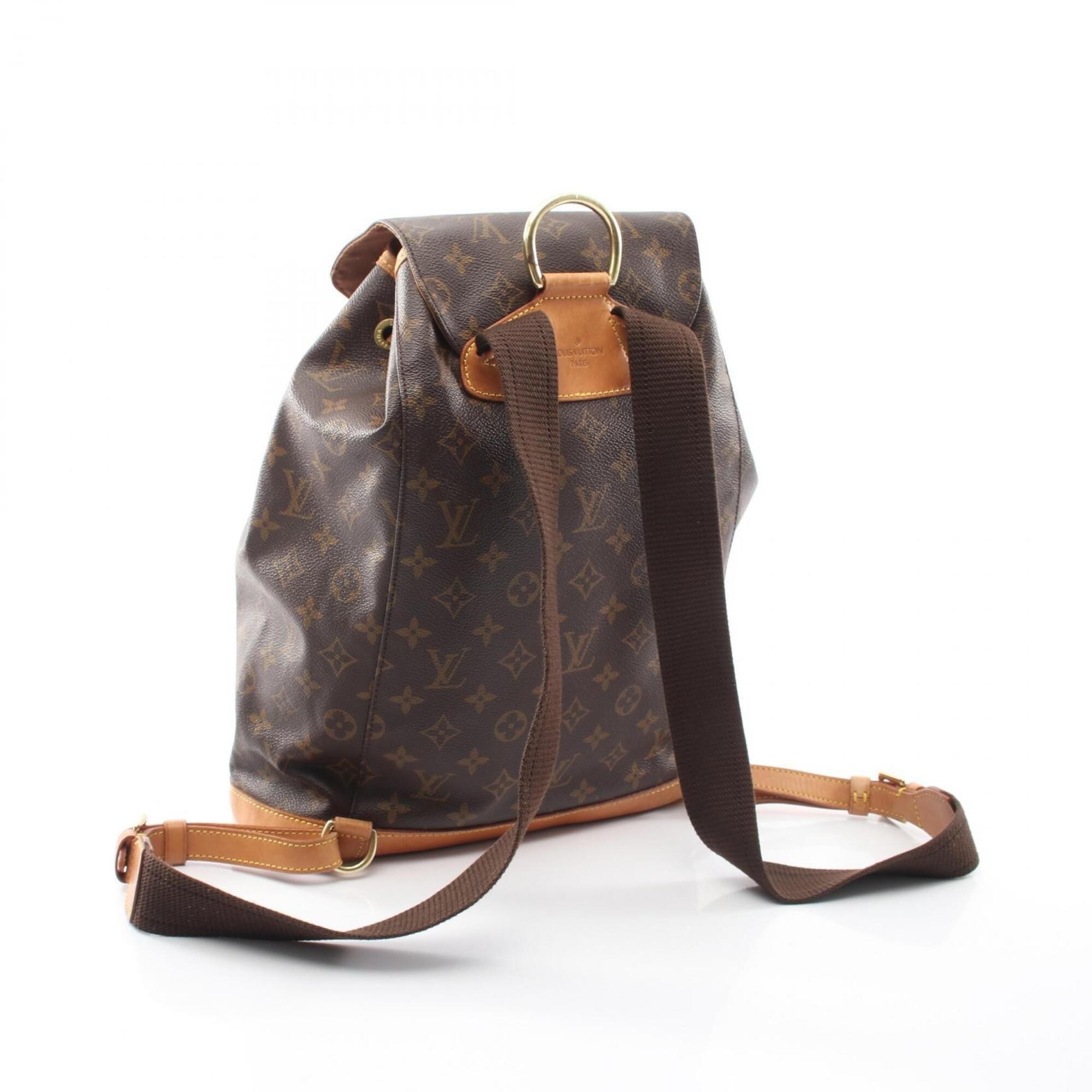 Coated Canvas Leather Backpack Handbag (Pre-Owned) - Louis Vuitton - Modalova