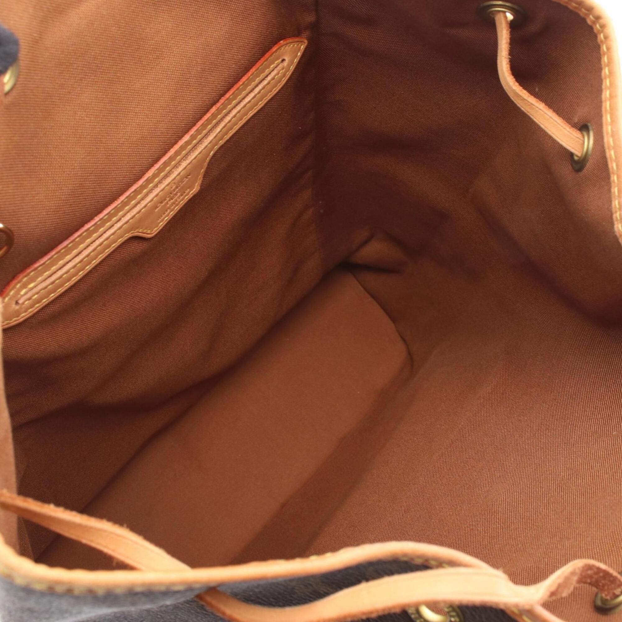 Coated Canvas Leather Backpack Handbag (Pre-Owned) - Louis Vuitton - Modalova