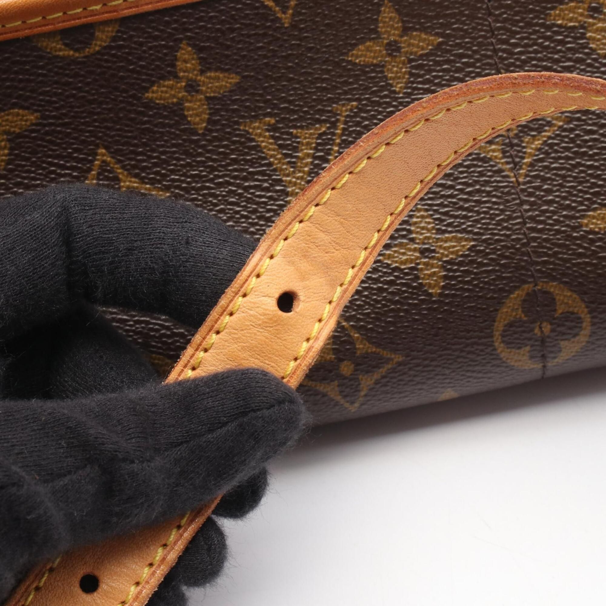 Coated Canvas Leather Handbag Shoulder Bag (Pre-Owned) - Louis Vuitton - Modalova