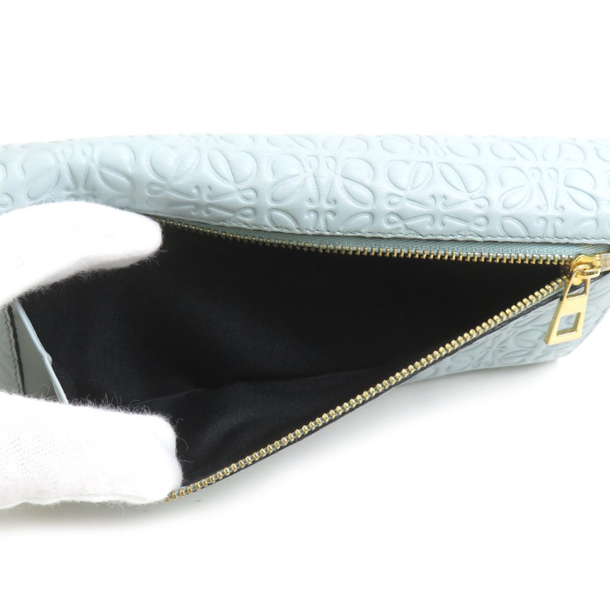 Leather Long Wallet (Bi-Fold) (Pre-Owned) - Loewe - Modalova