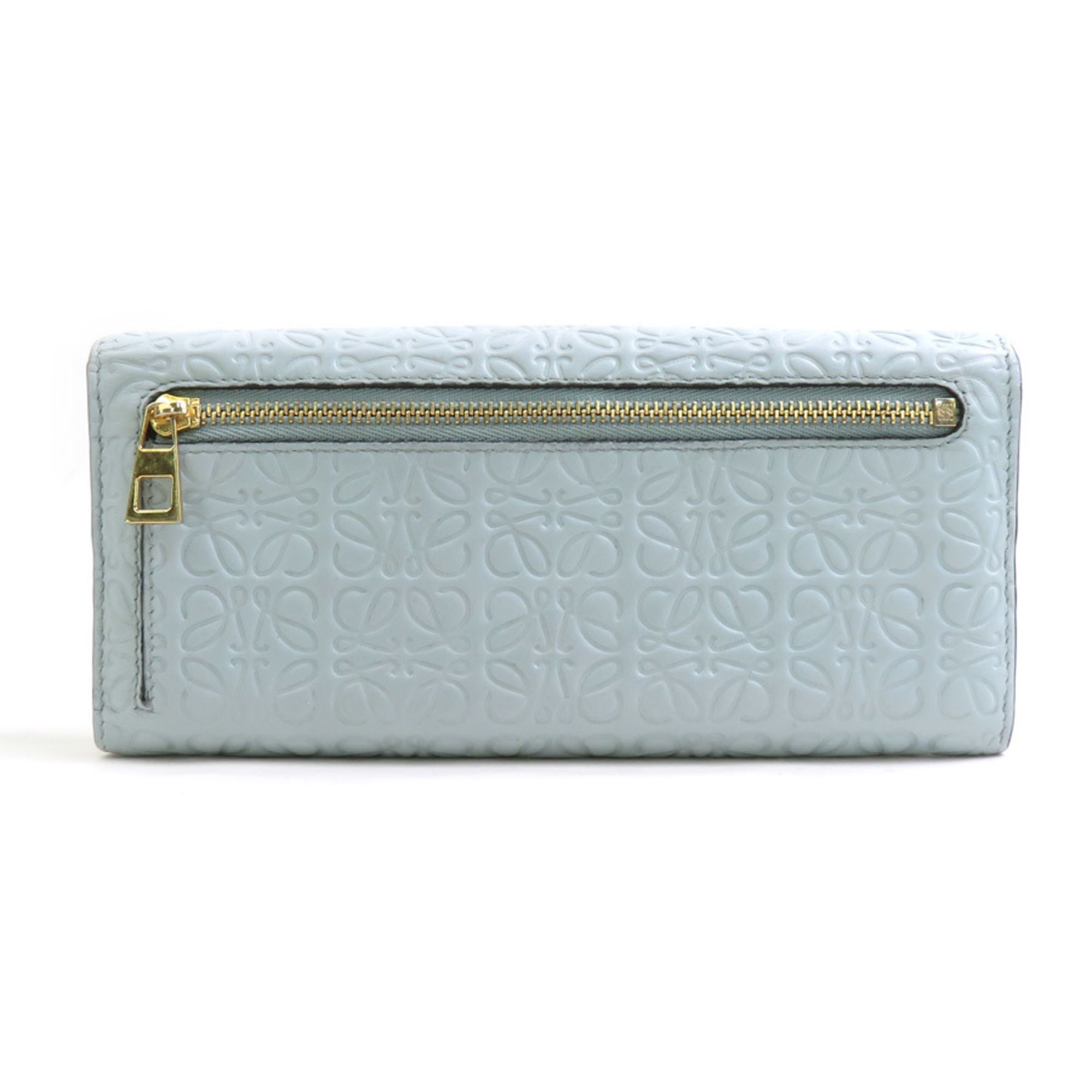 Leather Long Wallet (Bi-Fold) (Pre-Owned) - Loewe - Modalova