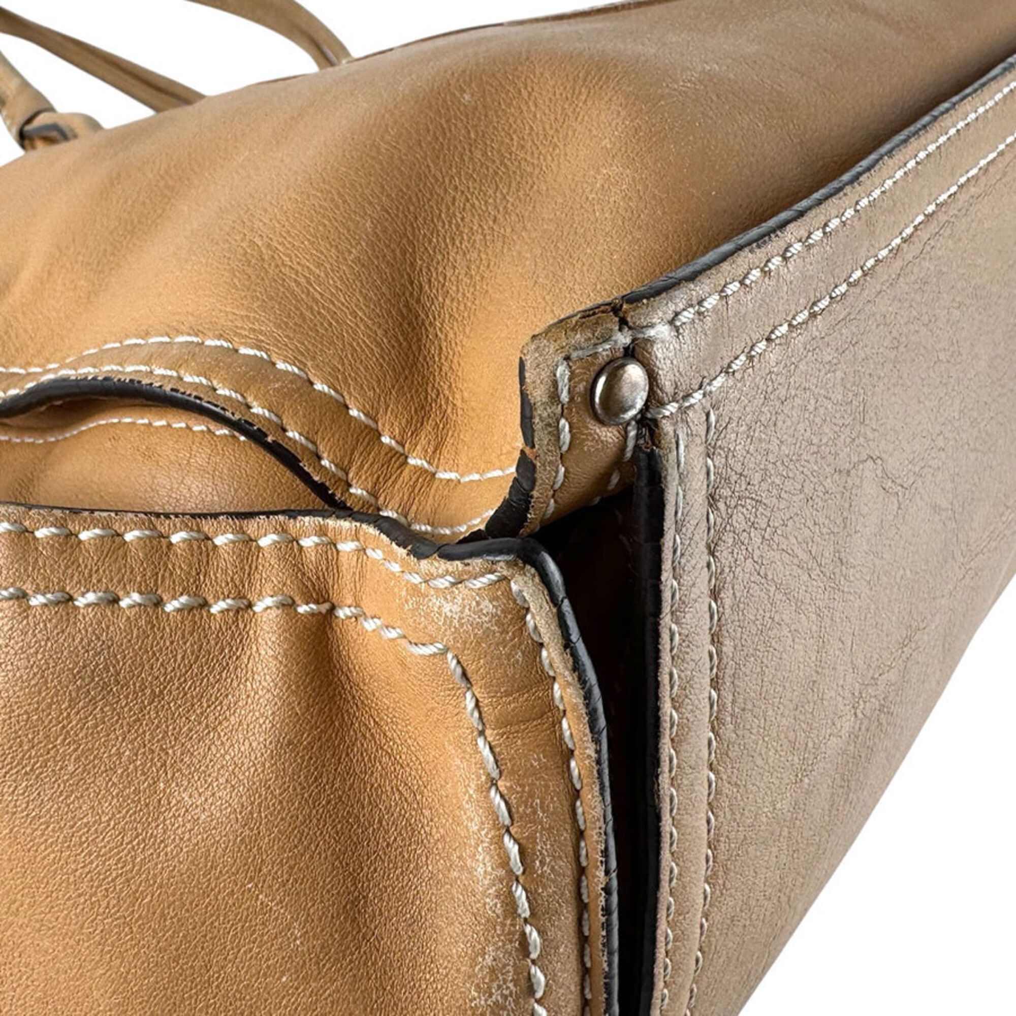Leather Shoulder Bag (Pre-Owned) - Loewe - Modalova
