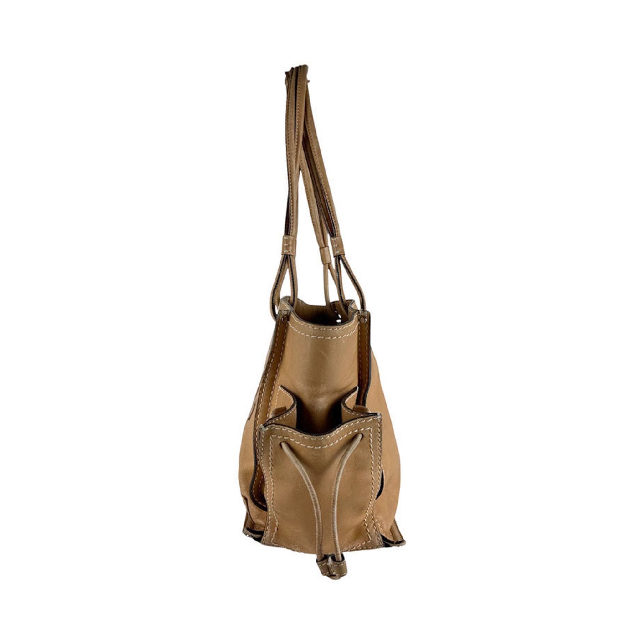 Leather Shoulder Bag (Pre-Owned) - Loewe - Modalova