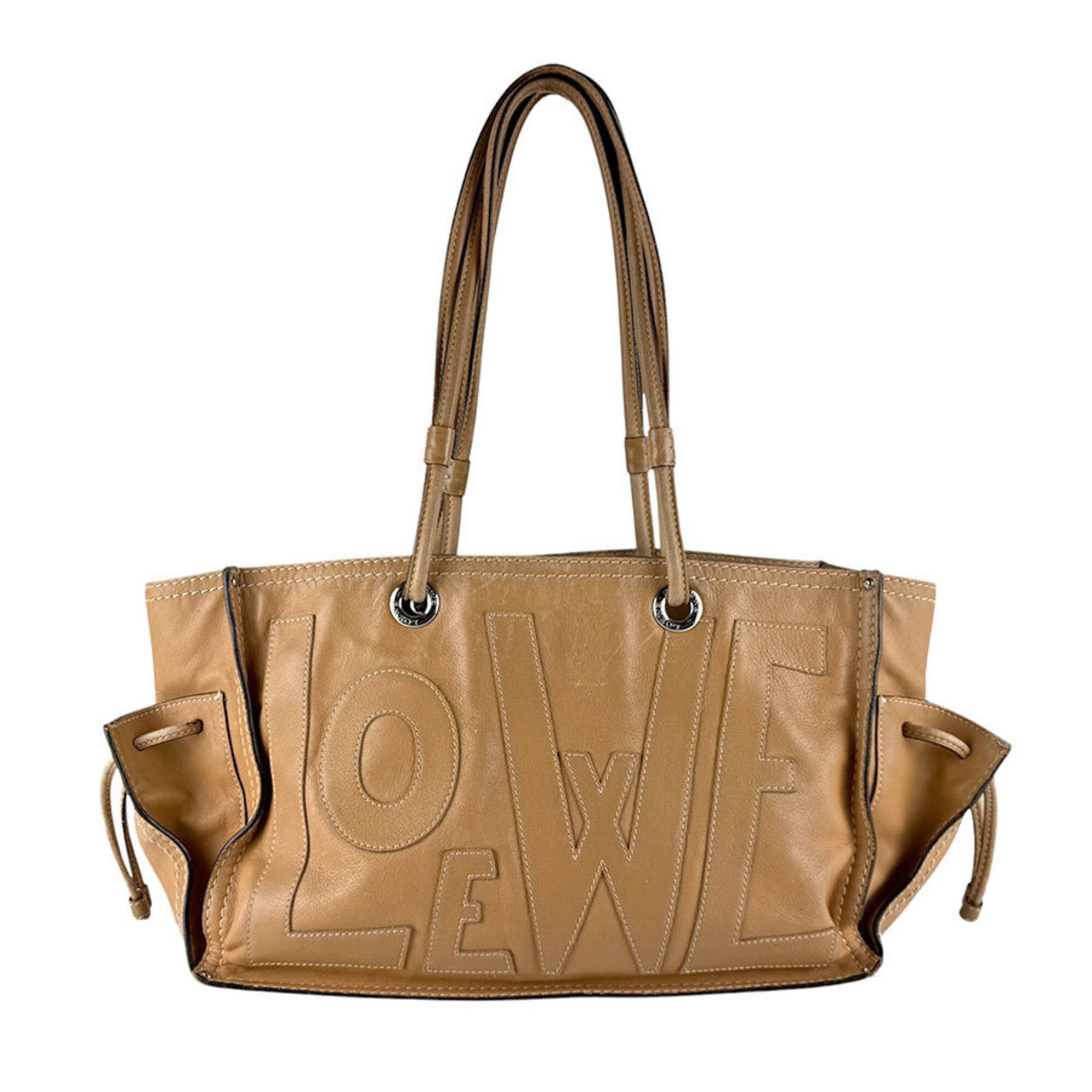 Leather Shoulder Bag (Pre-Owned) - Loewe - Modalova