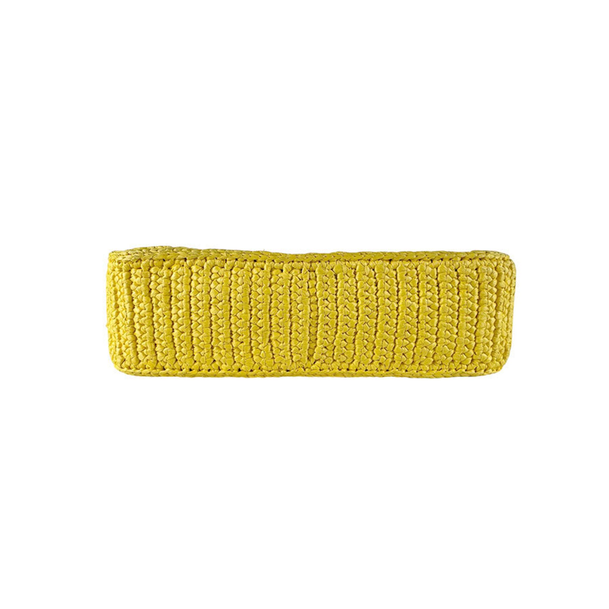 Raffia Shoulder Bag (Pre-Owned) - Prada - Modalova