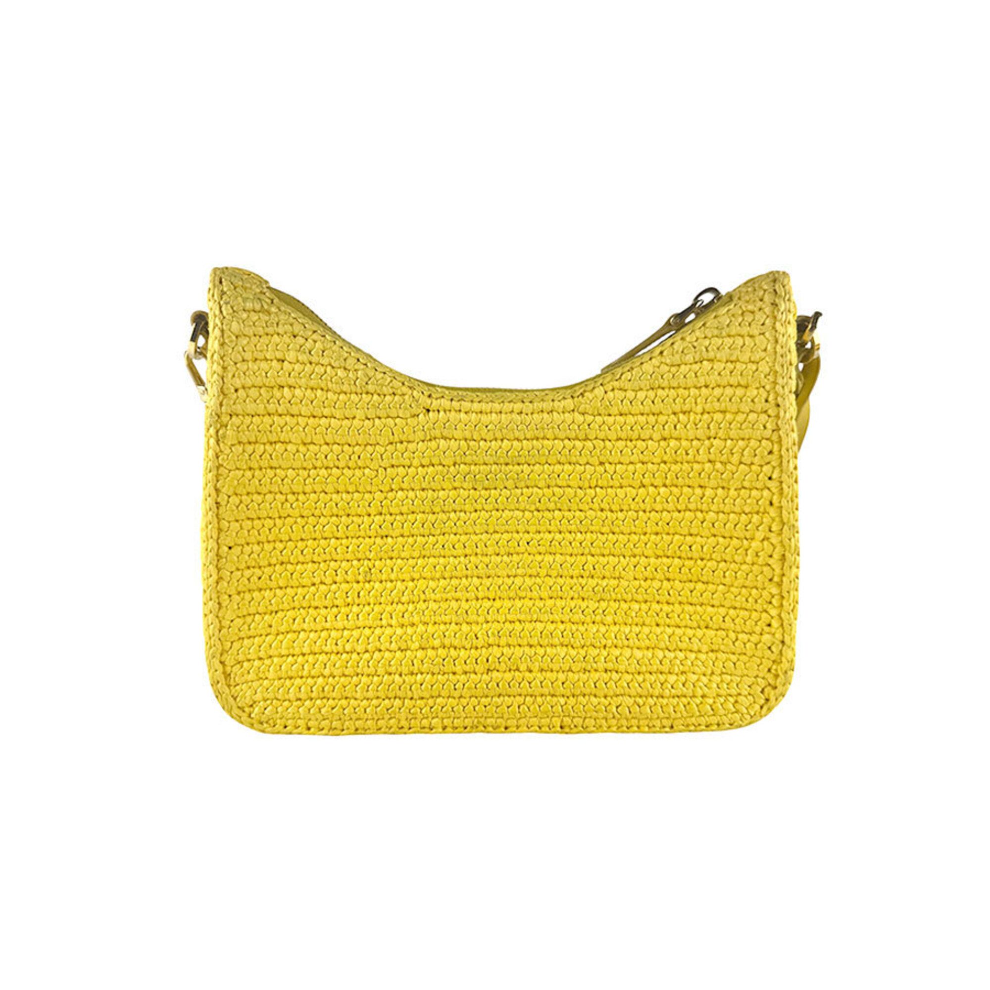 Raffia Shoulder Bag (Pre-Owned) - Prada - Modalova