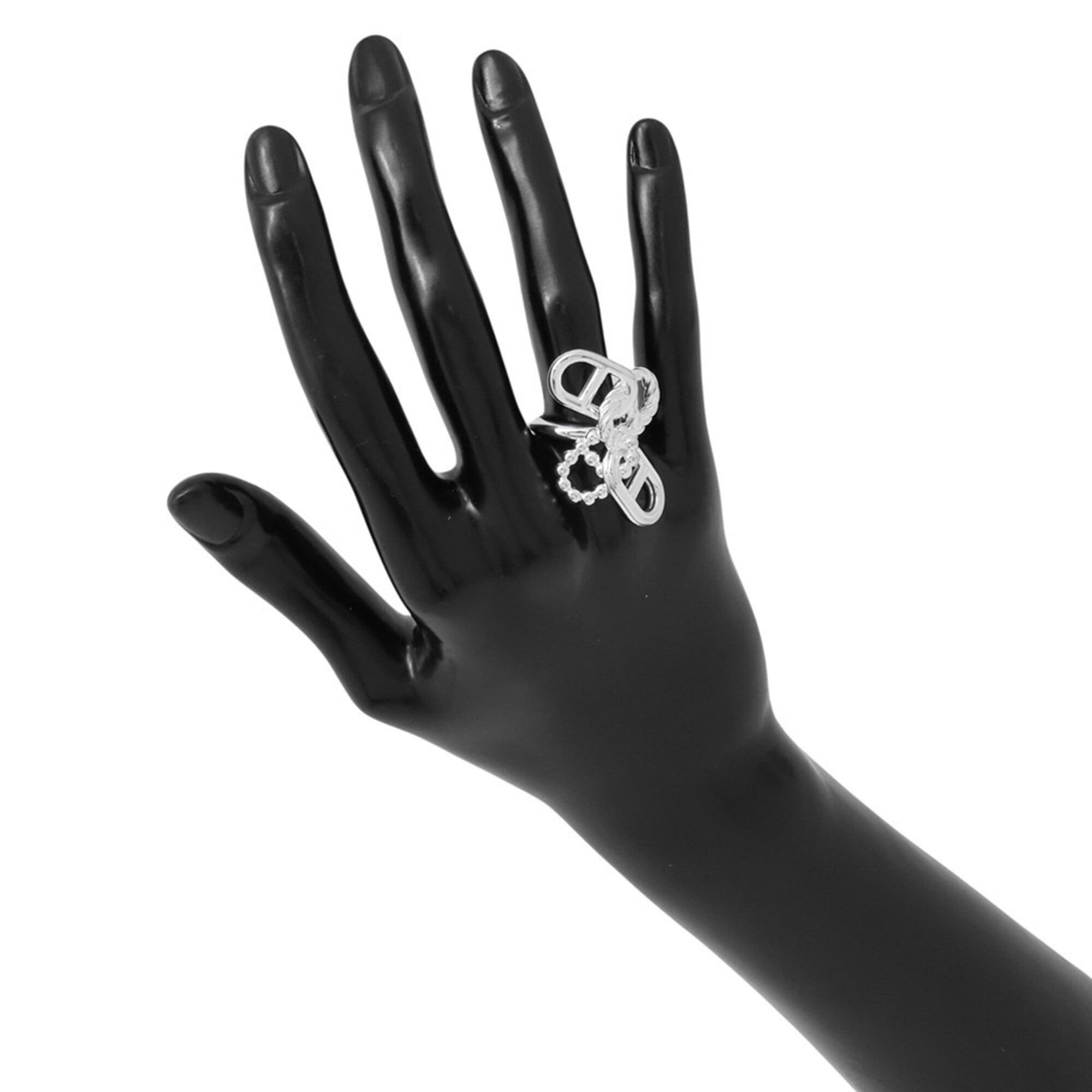 Silver 925 Band Ring (Pre-Owned) - Hermes - Modalova