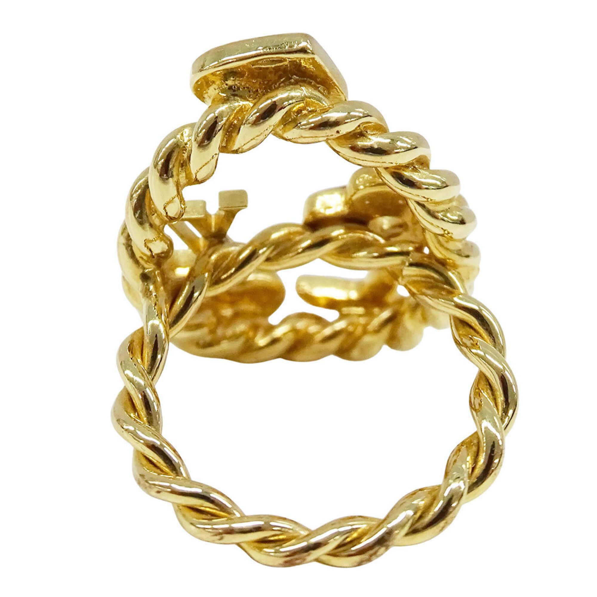 Gold Plating Band Ring (Pre-Owned) - Louis Vuitton - Modalova