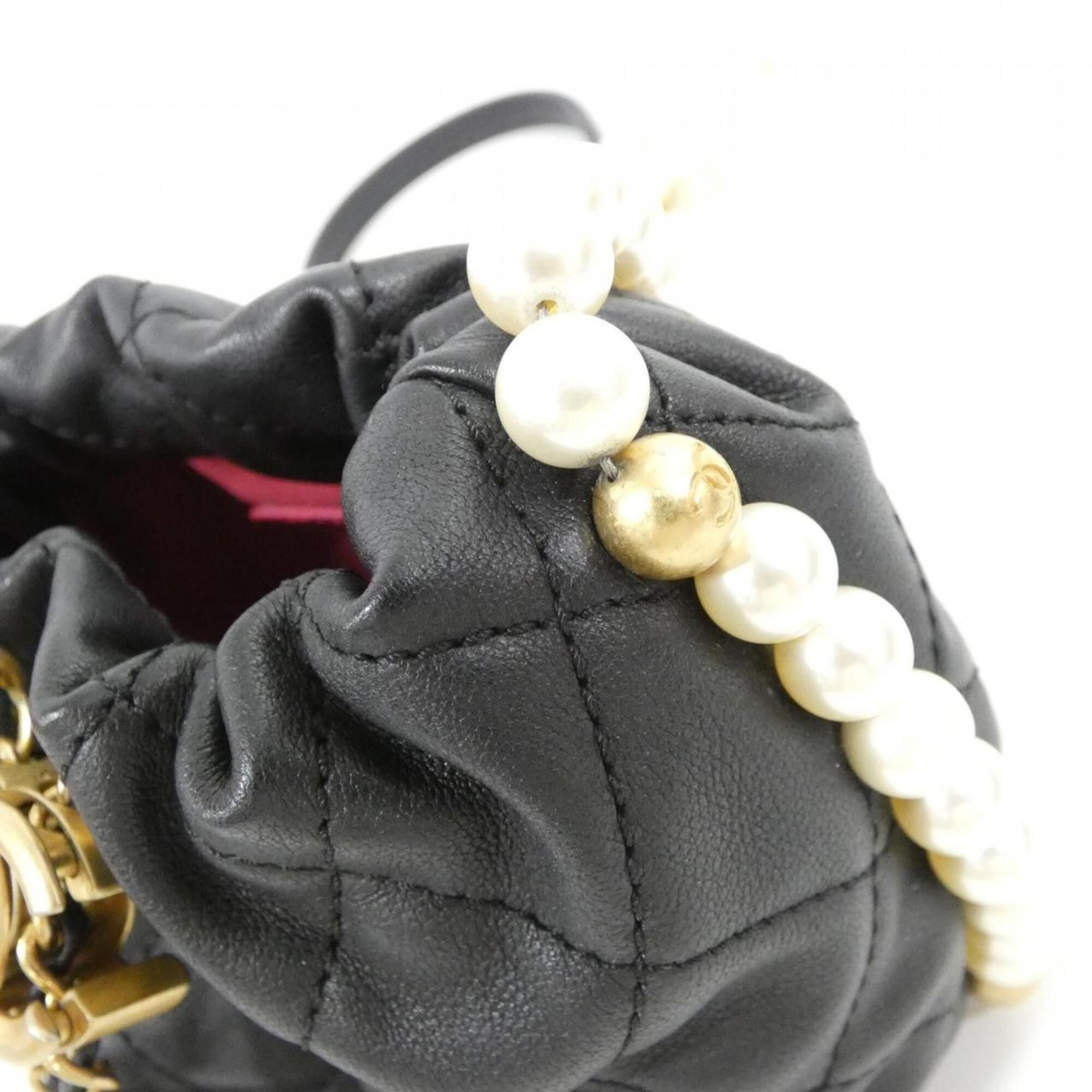 Artificial Pearl Leather Shoulder Bag (Pre-Owned) - Chanel - Modalova