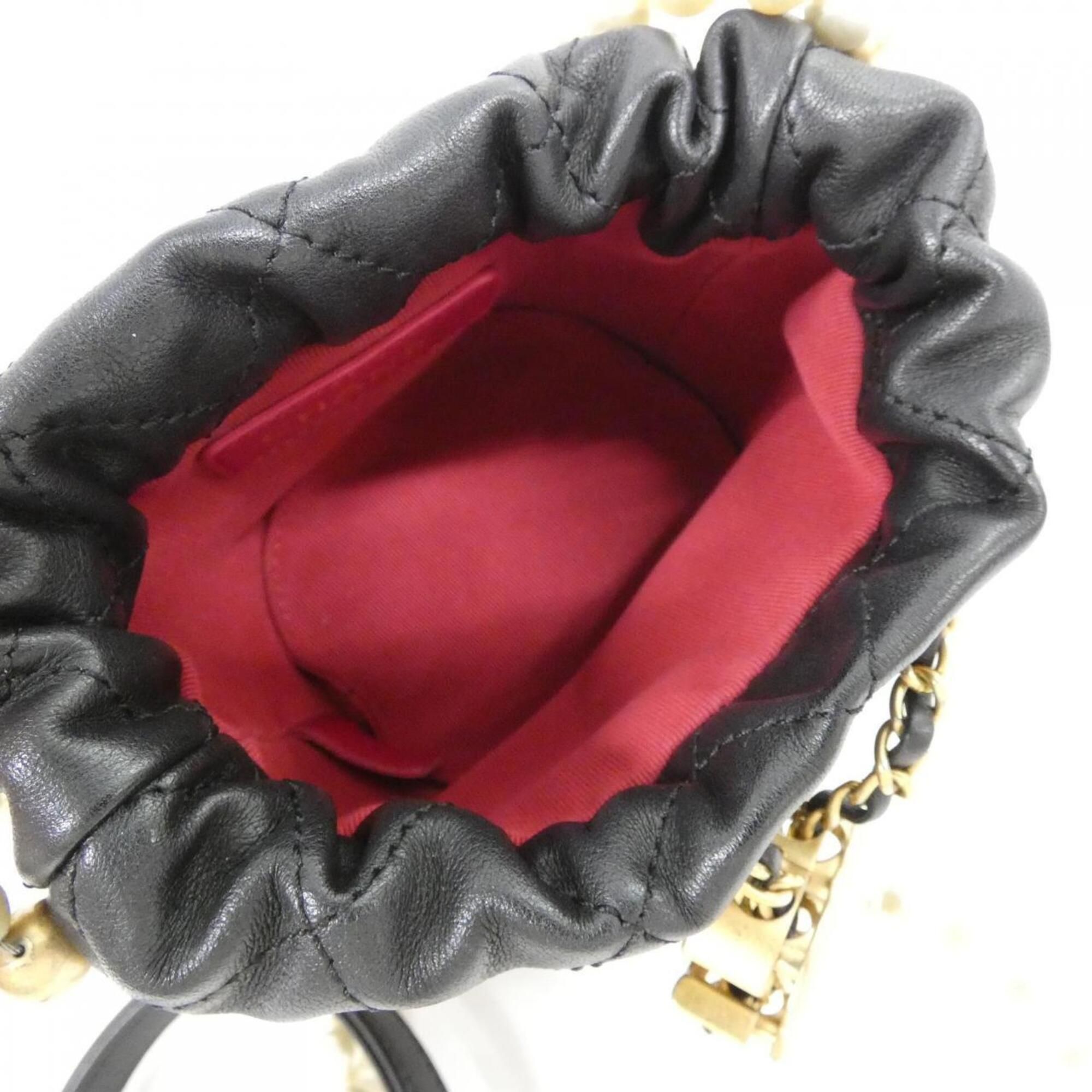 Artificial Pearl Leather Shoulder Bag (Pre-Owned) - Chanel - Modalova