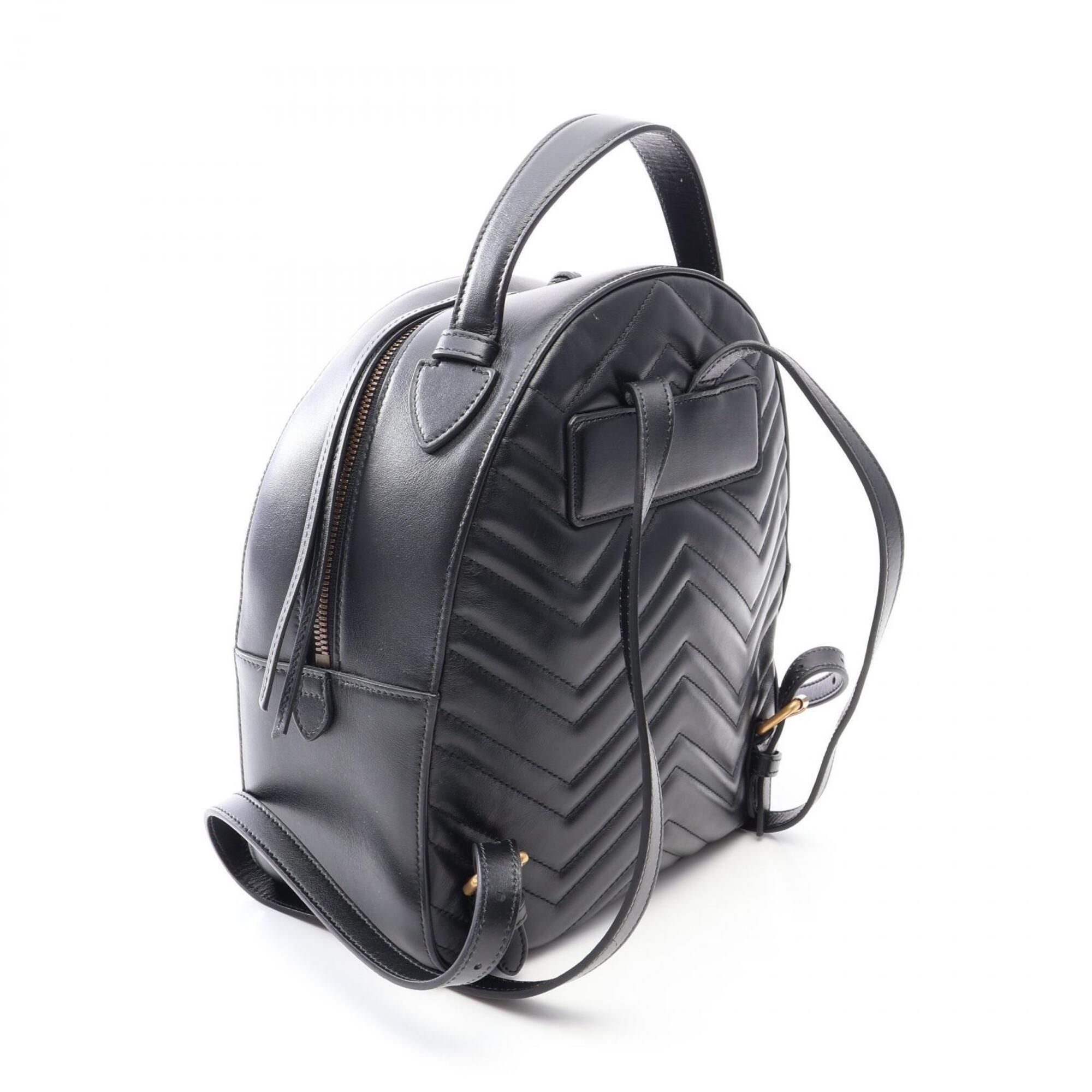 Leather Backpack (Pre-Owned) - Gucci - Modalova
