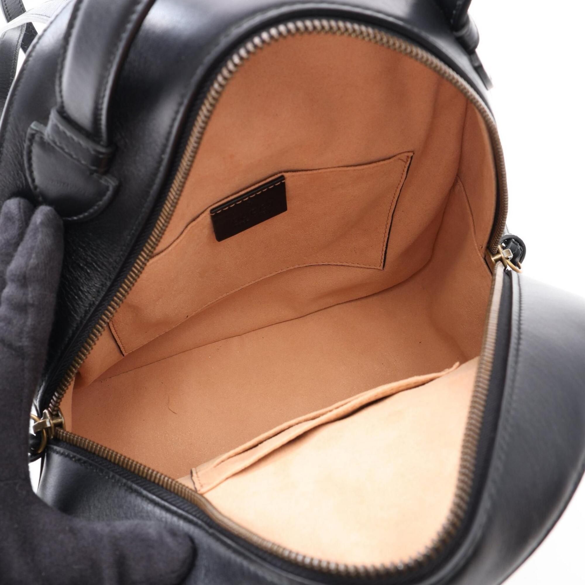 Leather Backpack (Pre-Owned) - Gucci - Modalova