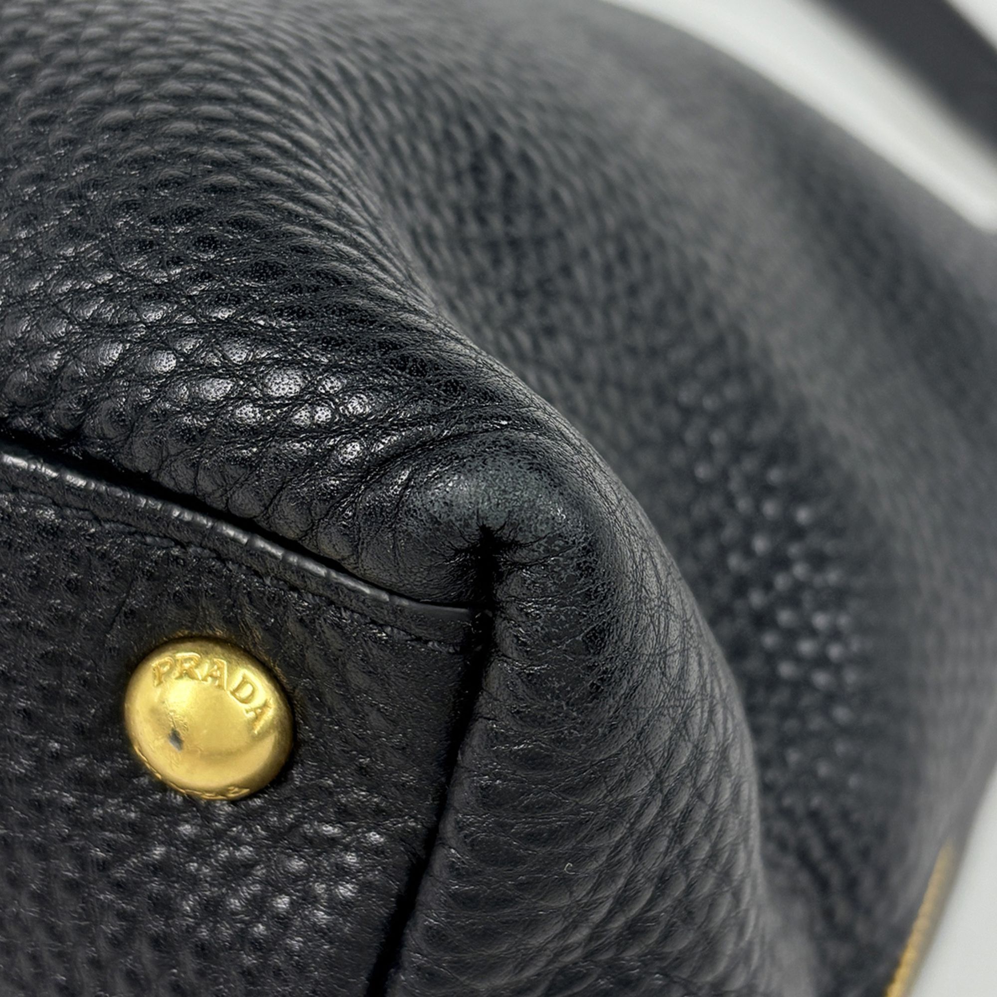Leather Shoulder Bag (Pre-Owned) - Prada - Modalova