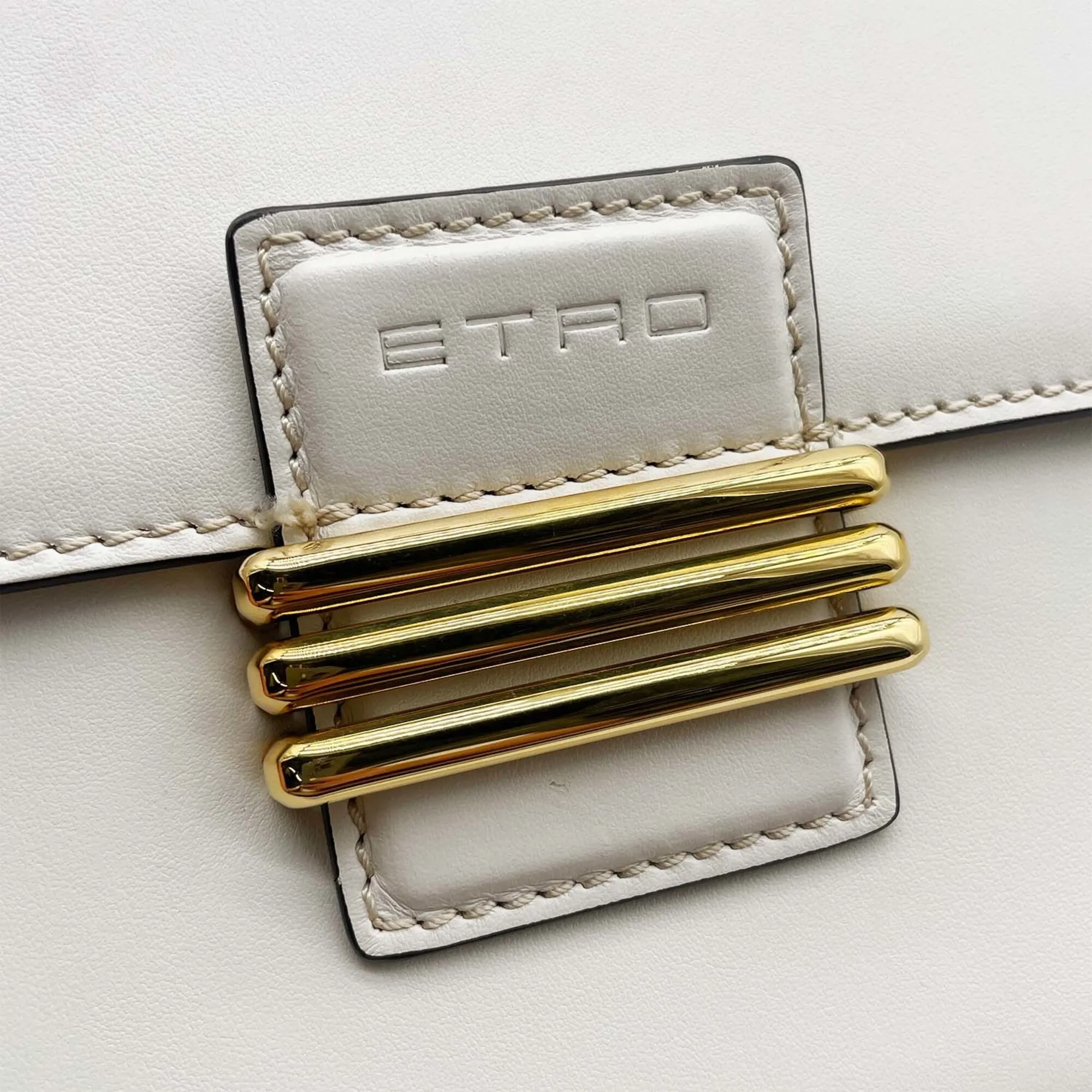 Leather Shoulder Bag (Pre-Owned) - Etro - Modalova