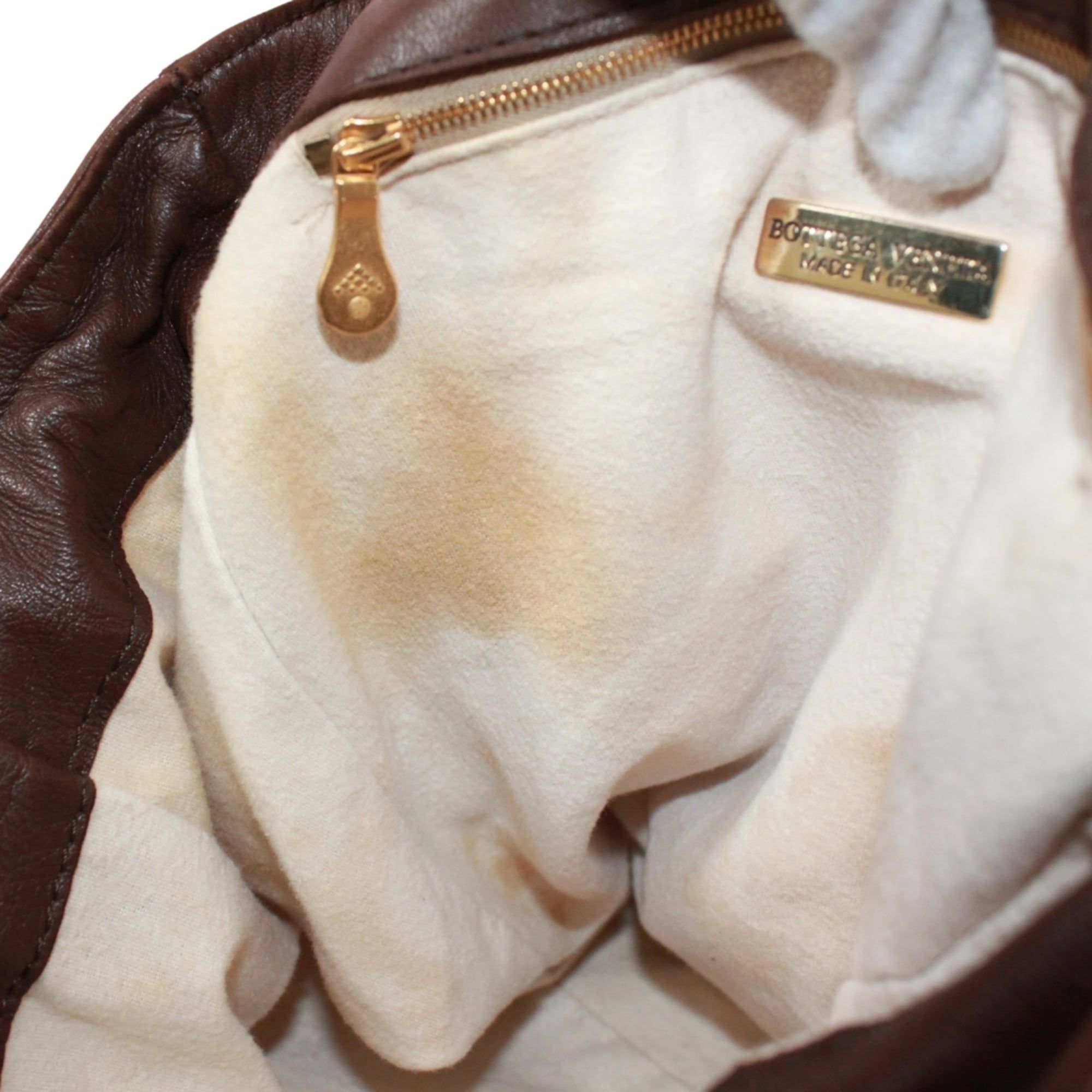 Leather Backpack (Pre-Owned) - Bottega Veneta - Modalova