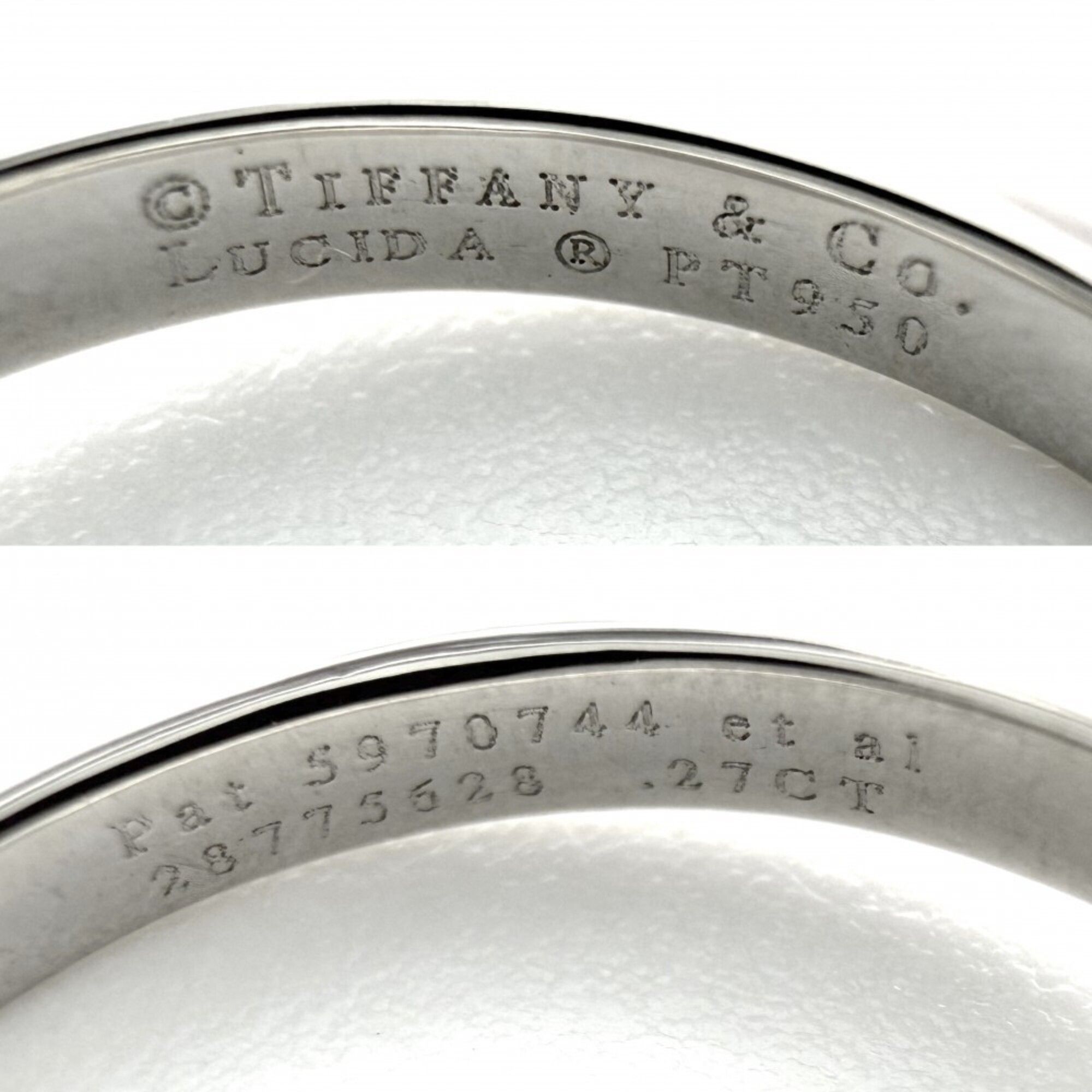 Platinum 950 Band Ring (Pre-Owned) - Tiffany - Modalova