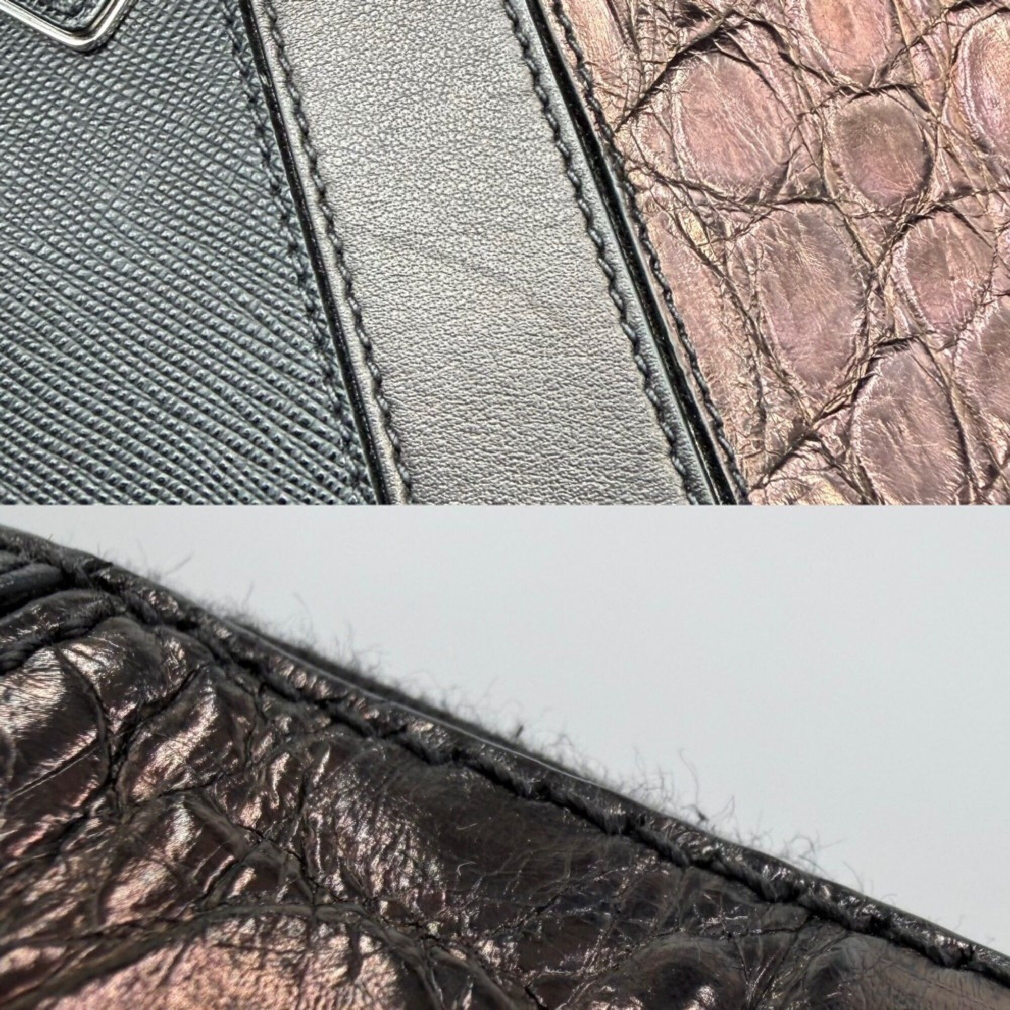 Leather Shoulder Bag (Pre-Owned) - Prada - Modalova