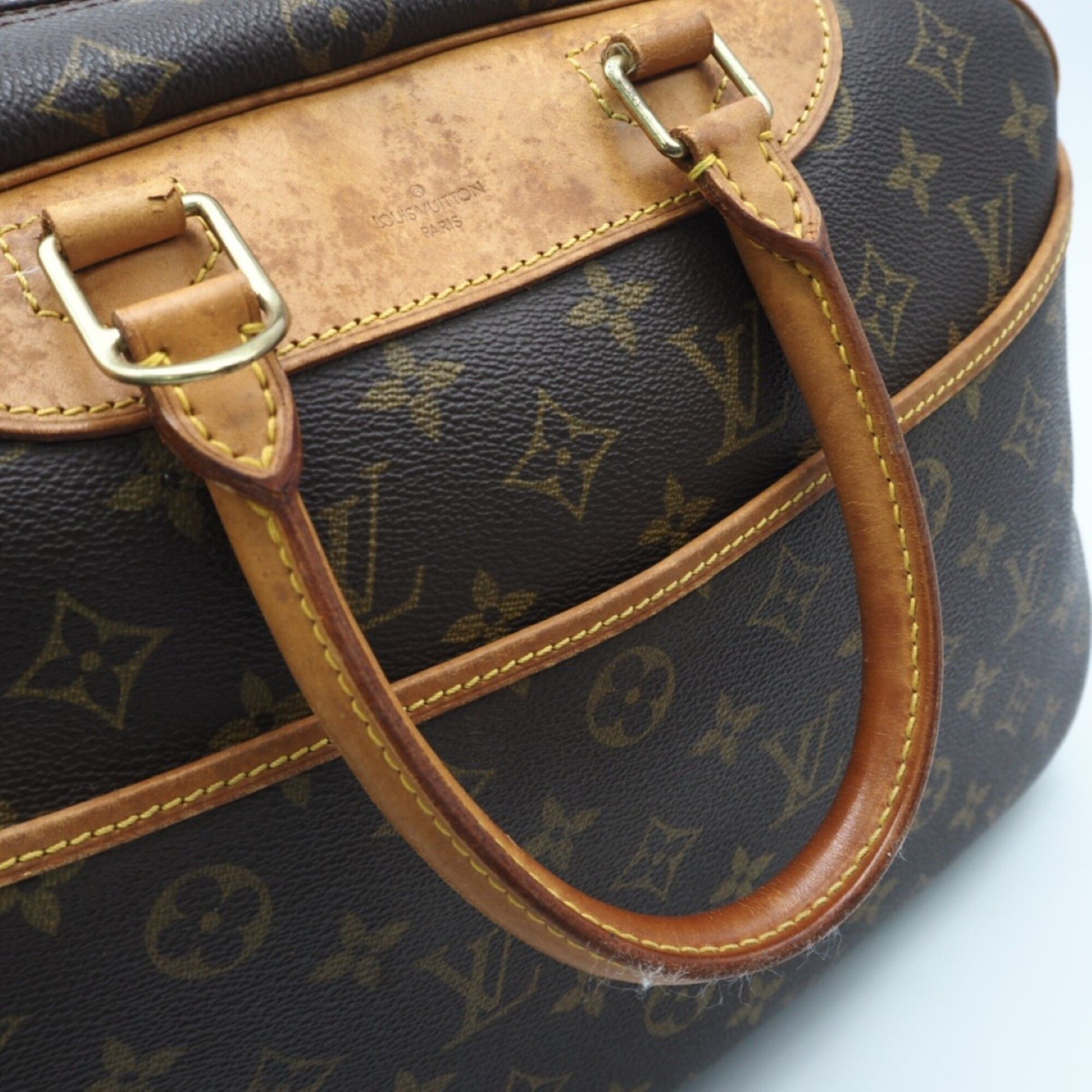 Monogram Coated Canvas Leather Handbag (Pre-Owned) - Louis Vuitton - Modalova