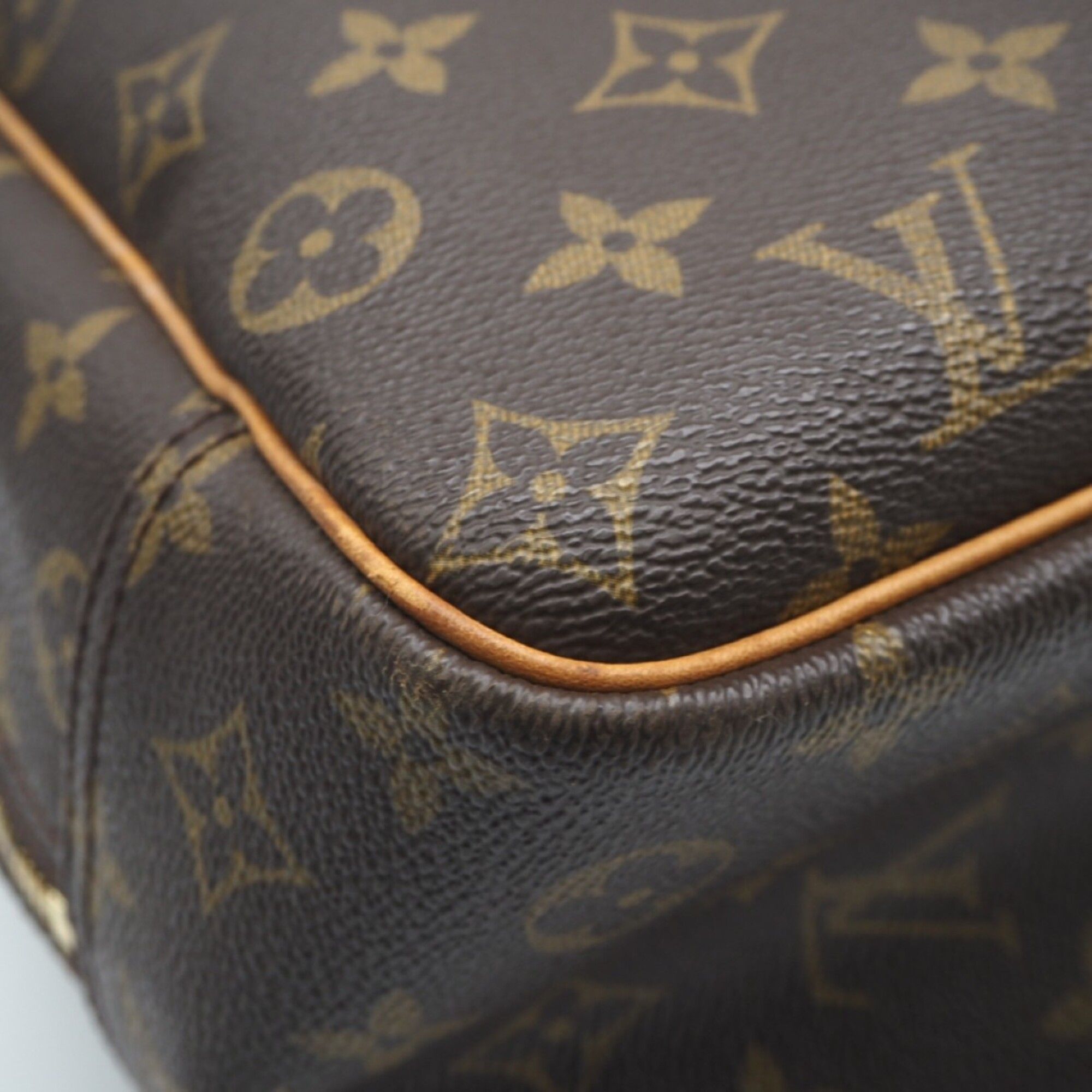 Monogram Coated Canvas Leather Handbag (Pre-Owned) - Louis Vuitton - Modalova