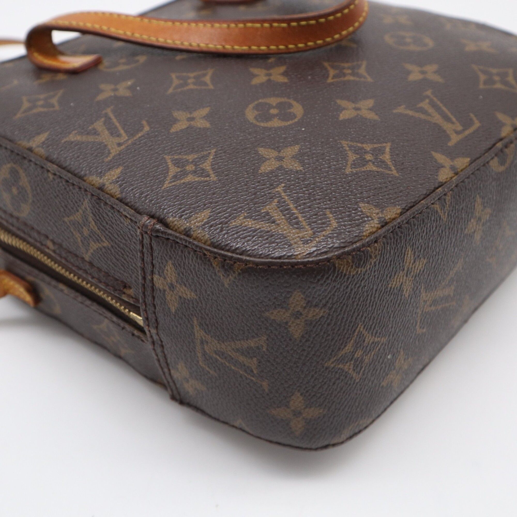 Monogram Coated Canvas Leather Handbag (Pre-Owned) - Louis Vuitton - Modalova