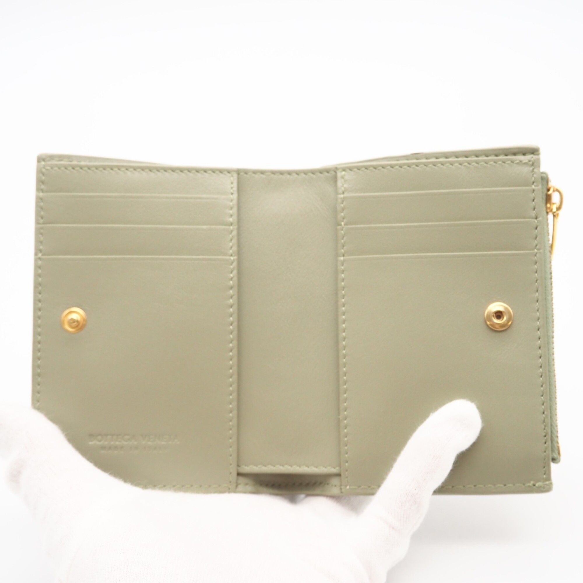 Leather Wallet (Bi-Fold) (Pre-Owned) - Bottega Veneta - Modalova