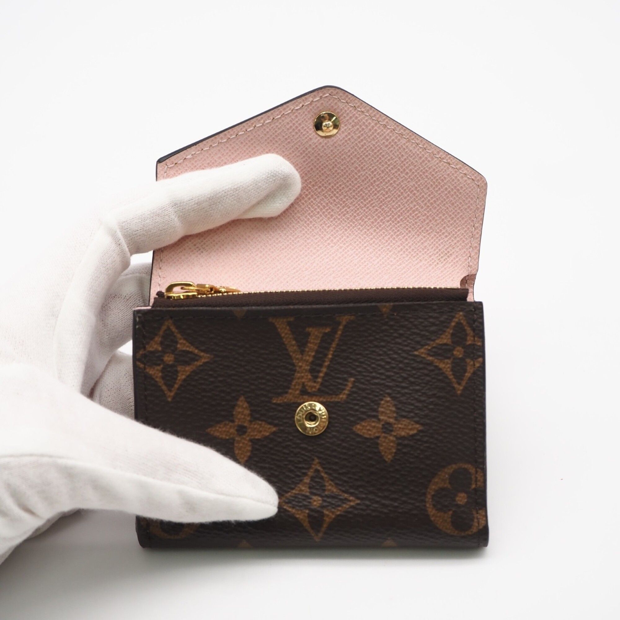 Monogram Coated Canvas Wallet (Tri-Fold) (Pre-Owned) - Louis Vuitton - Modalova