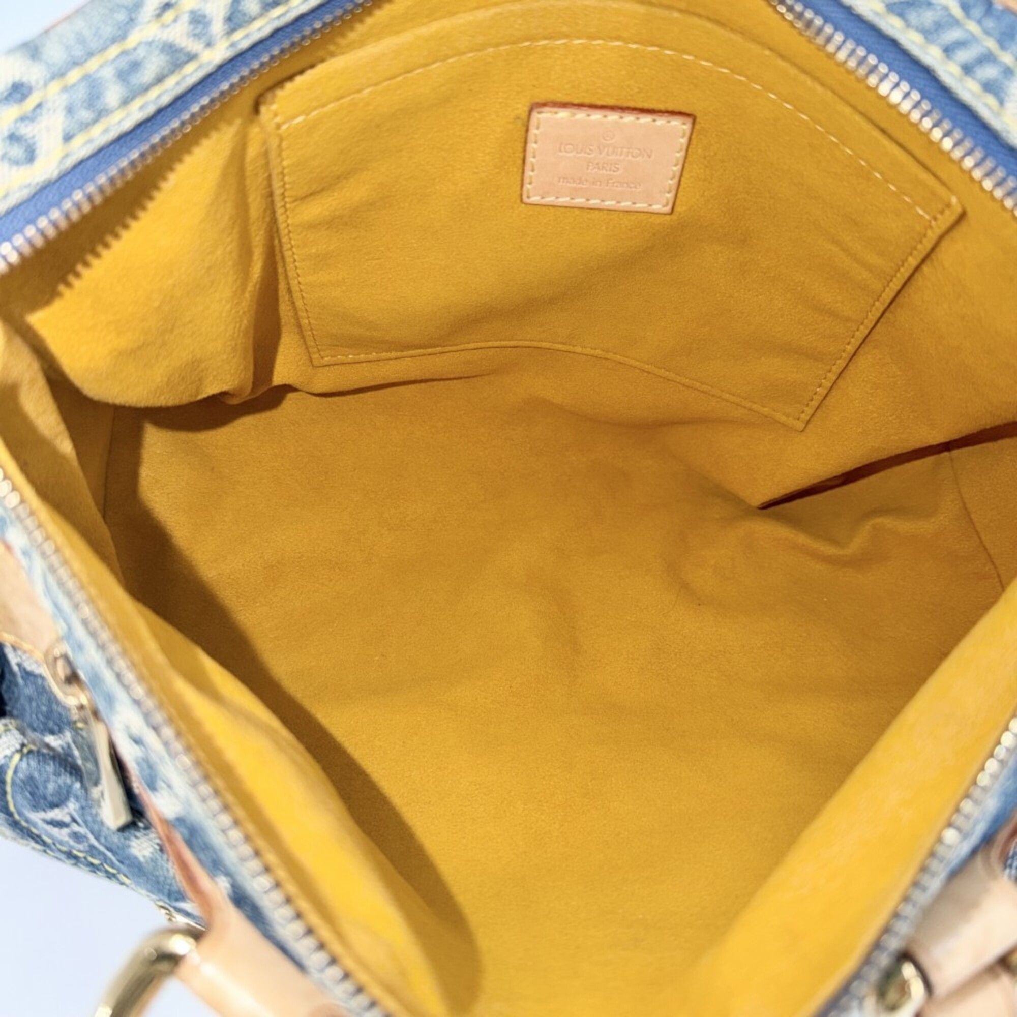 Monogram Denim Handbag (Pre-Owned) - Louis Vuitton - Modalova
