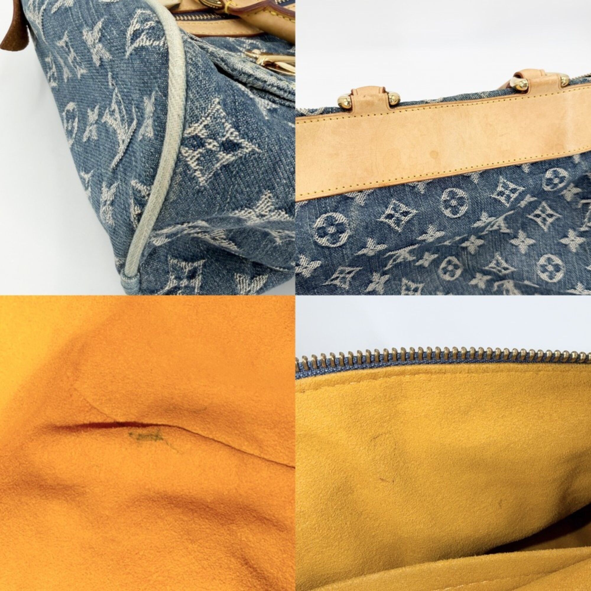 Monogram Denim Handbag (Pre-Owned) - Louis Vuitton - Modalova