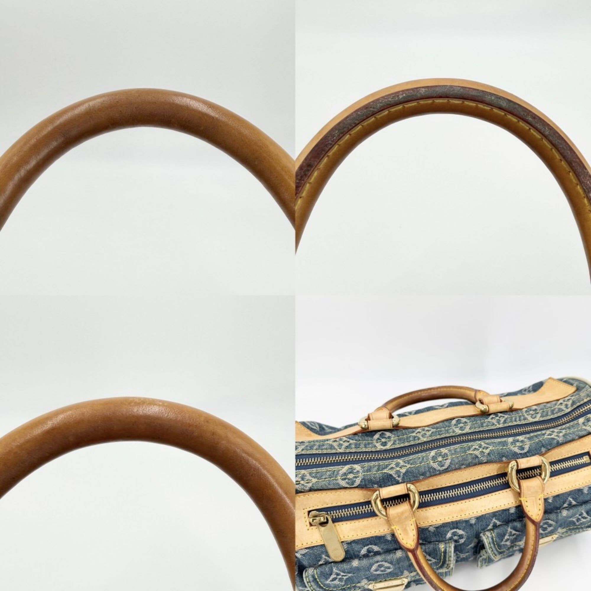 Monogram Denim Handbag (Pre-Owned) - Louis Vuitton - Modalova