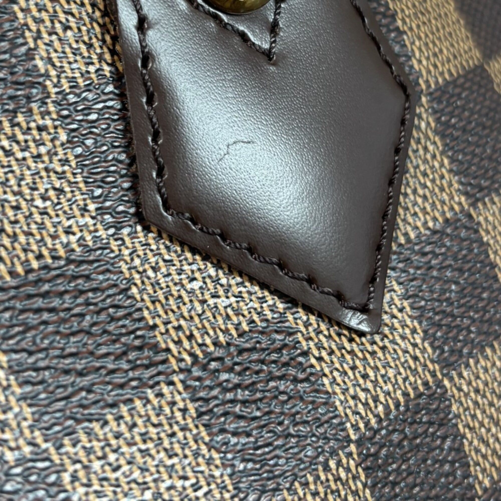 Damier Canvas Handbag Tote Bag (Pre-Owned) - Louis Vuitton - Modalova