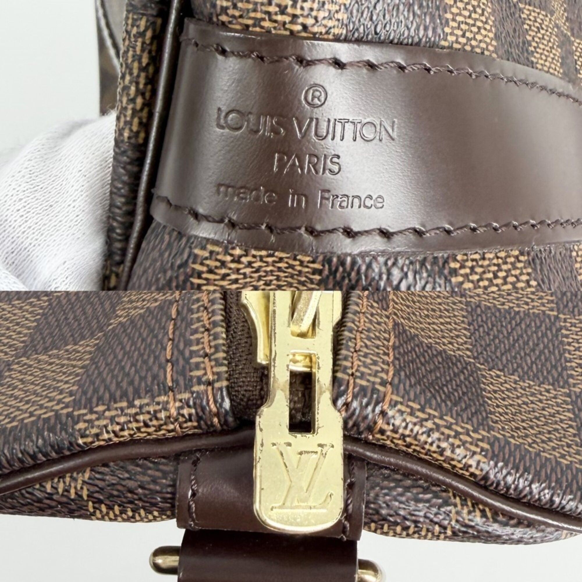Damier Canvas Boston Bag Shoulder Bag (Pre-Owned) - Louis Vuitton - Modalova