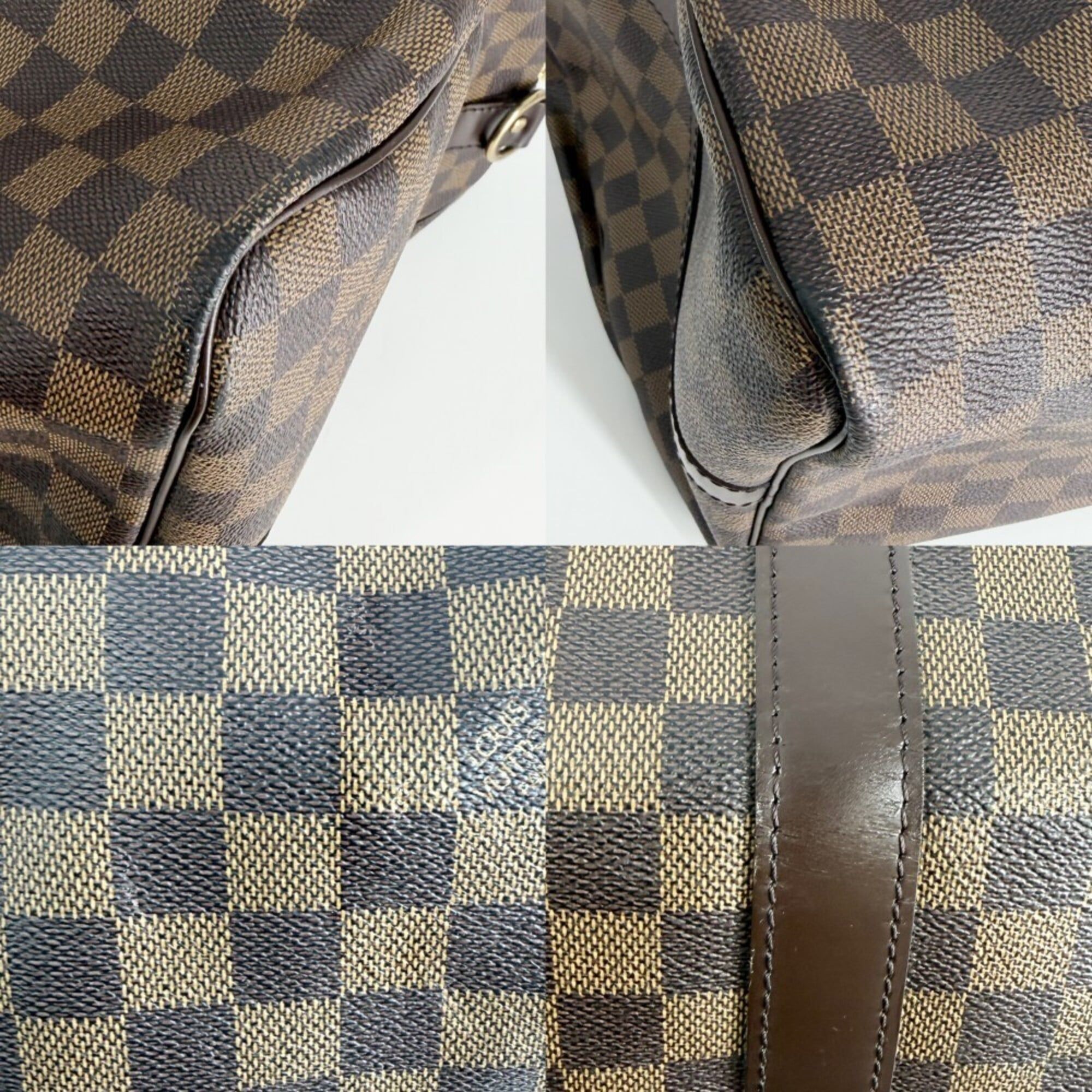 Damier Canvas Boston Bag Shoulder Bag (Pre-Owned) - Louis Vuitton - Modalova