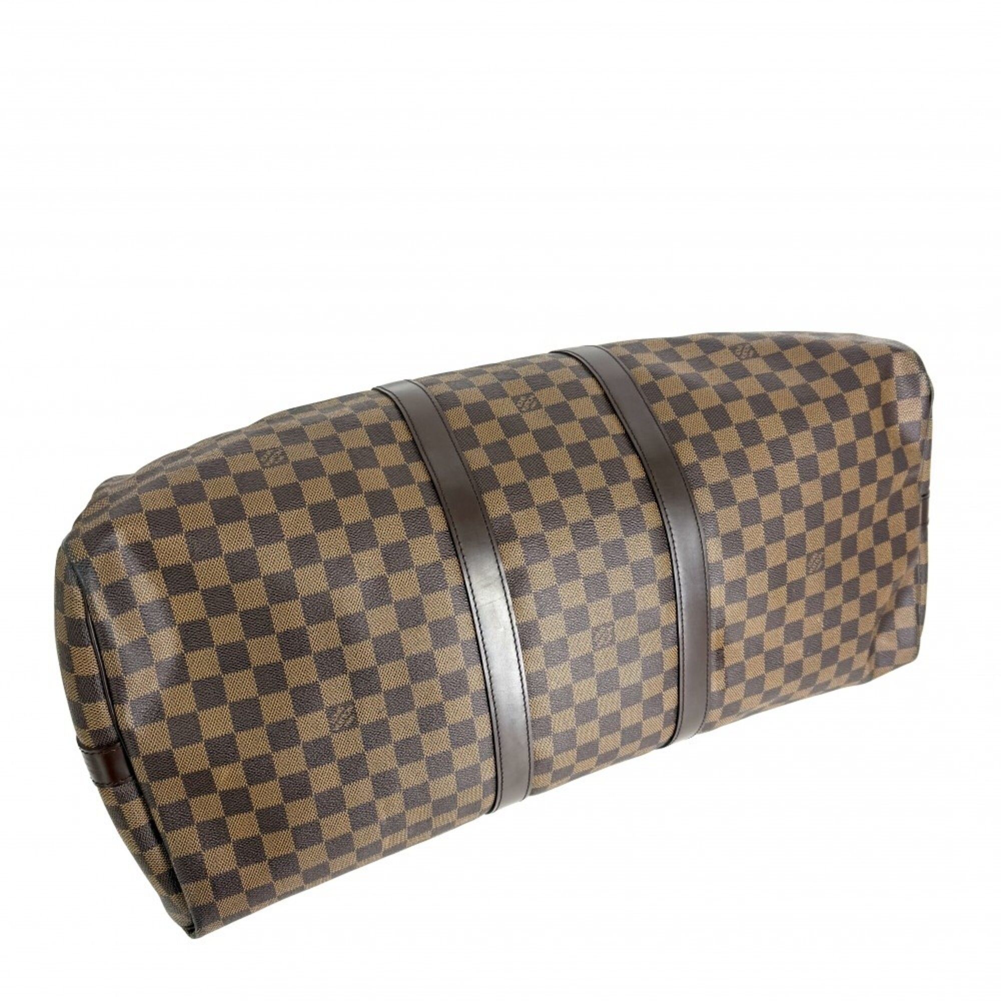 Damier Canvas Boston Bag Shoulder Bag (Pre-Owned) - Louis Vuitton - Modalova