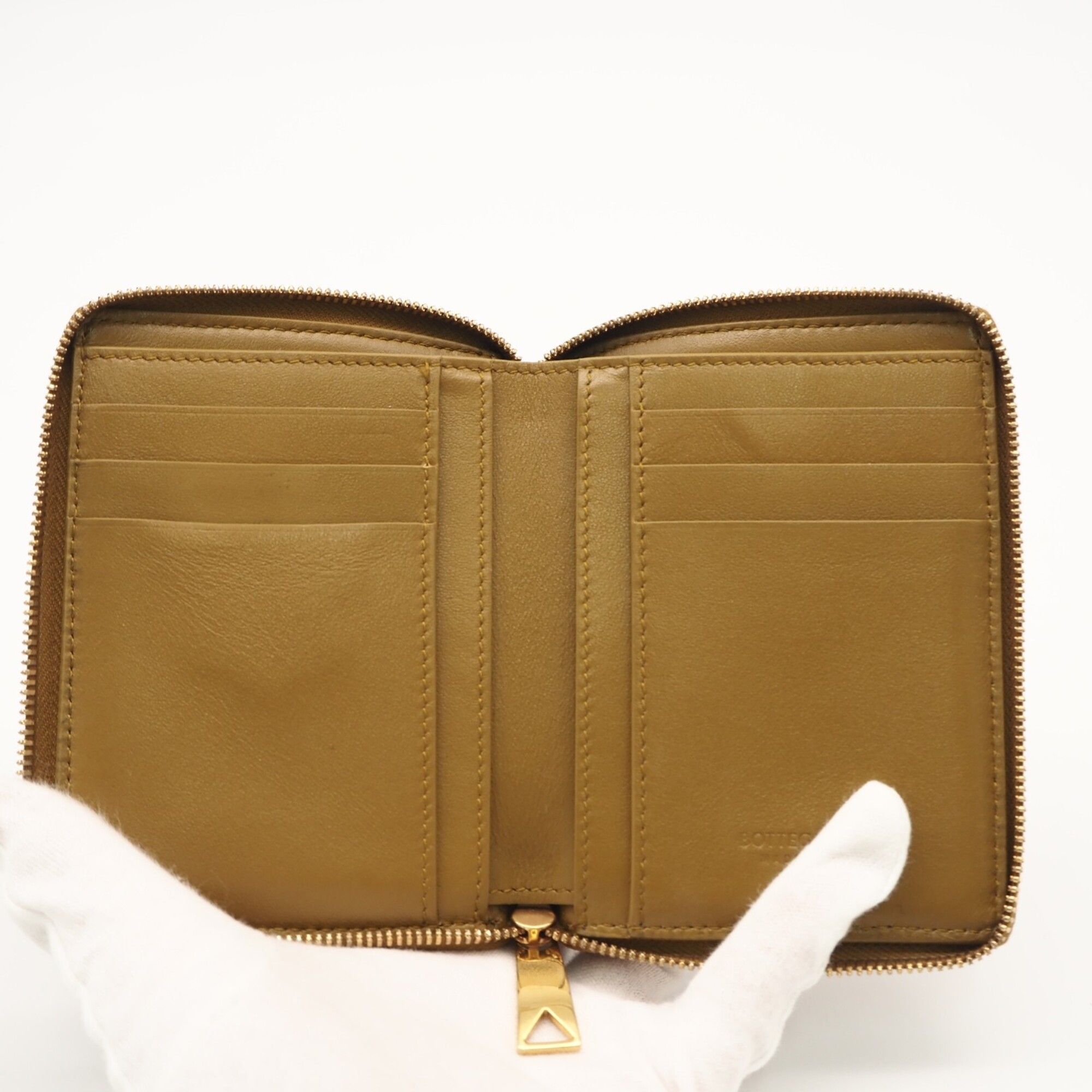 Leather Wallet (Bi-Fold) (Pre-Owned) - Bottega Veneta - Modalova