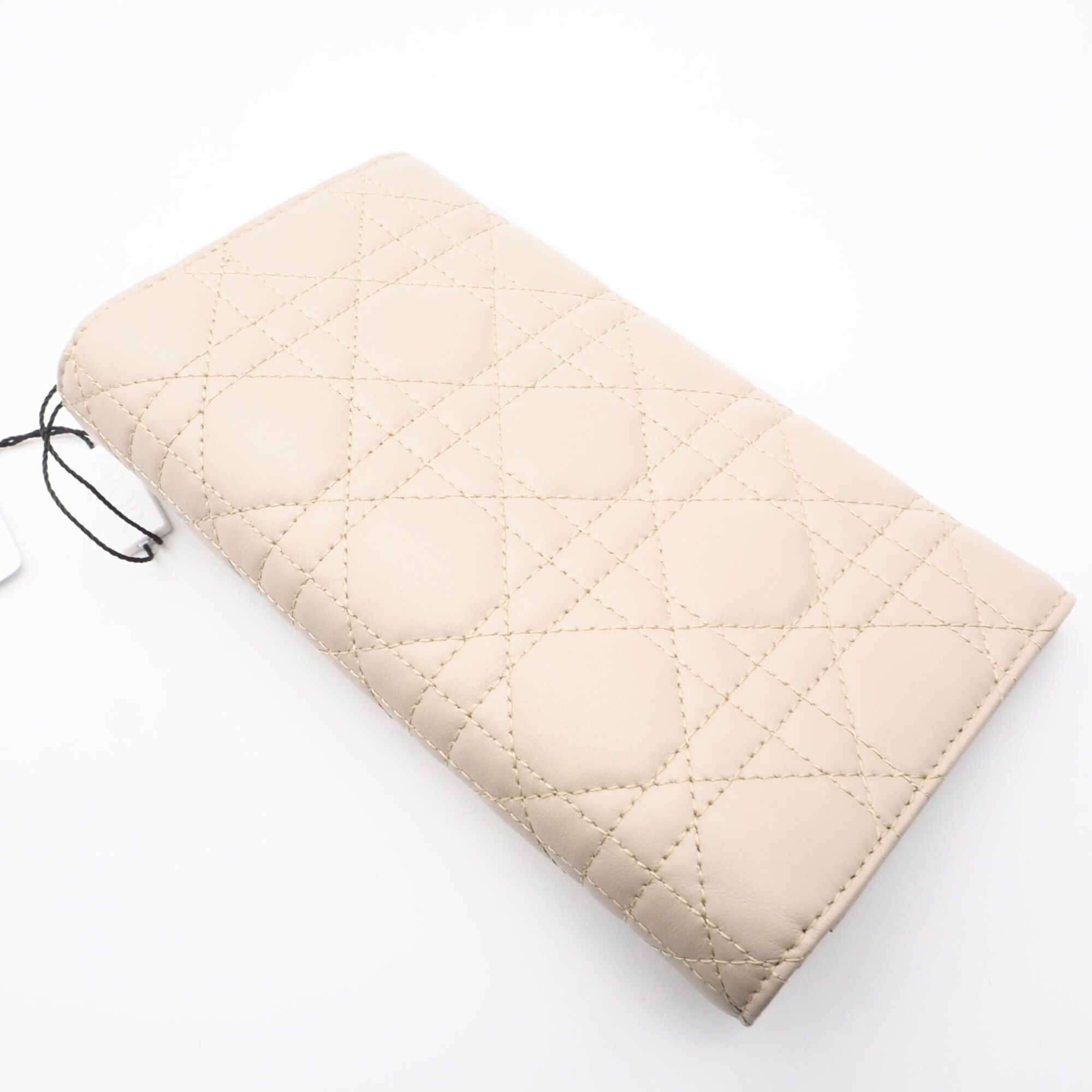 Leather Long Wallet (Bi-Fold) (Pre-Owned) - Christian Dior - Modalova