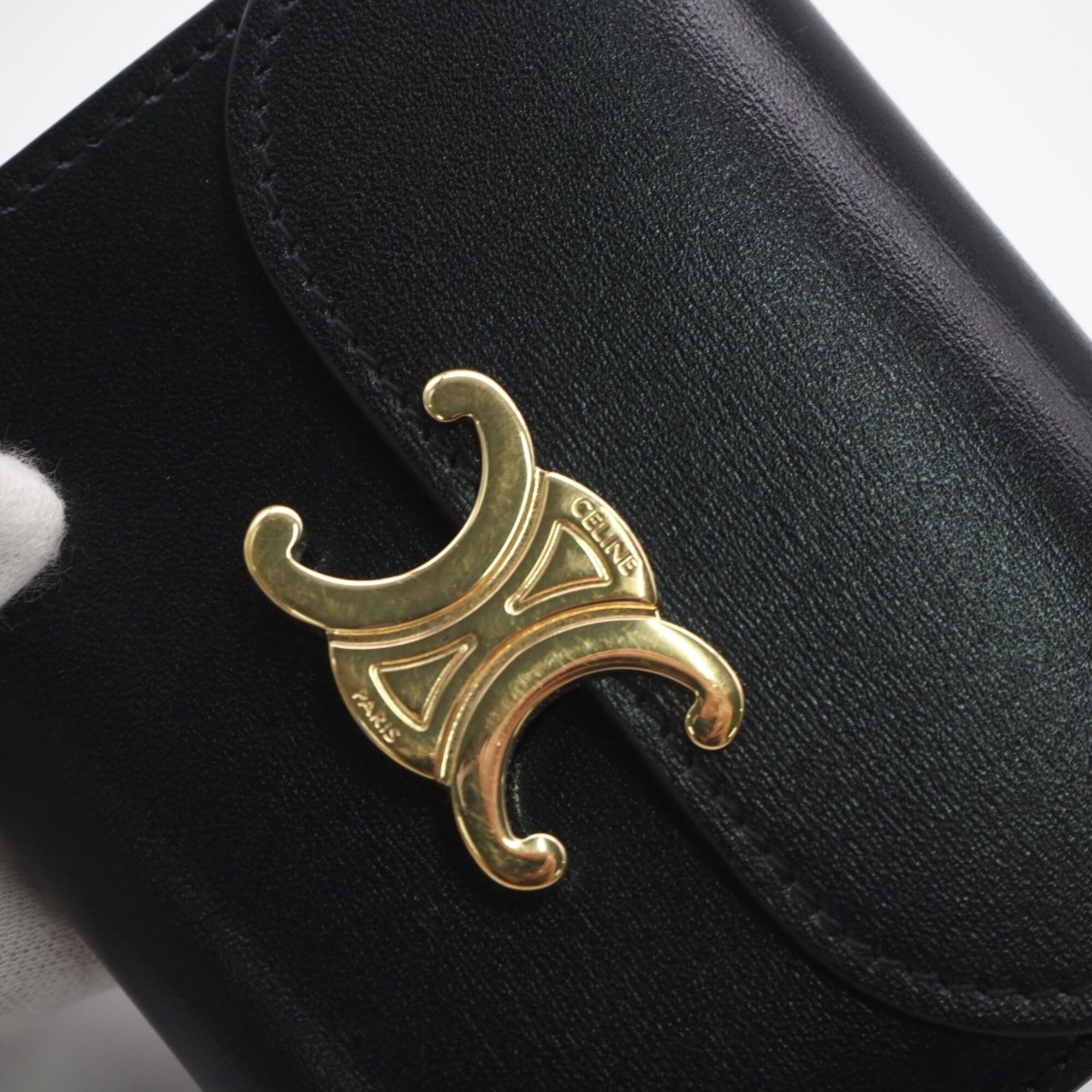 Leather Wallet (Tri-Fold) (Pre-Owned) - Celine - Modalova
