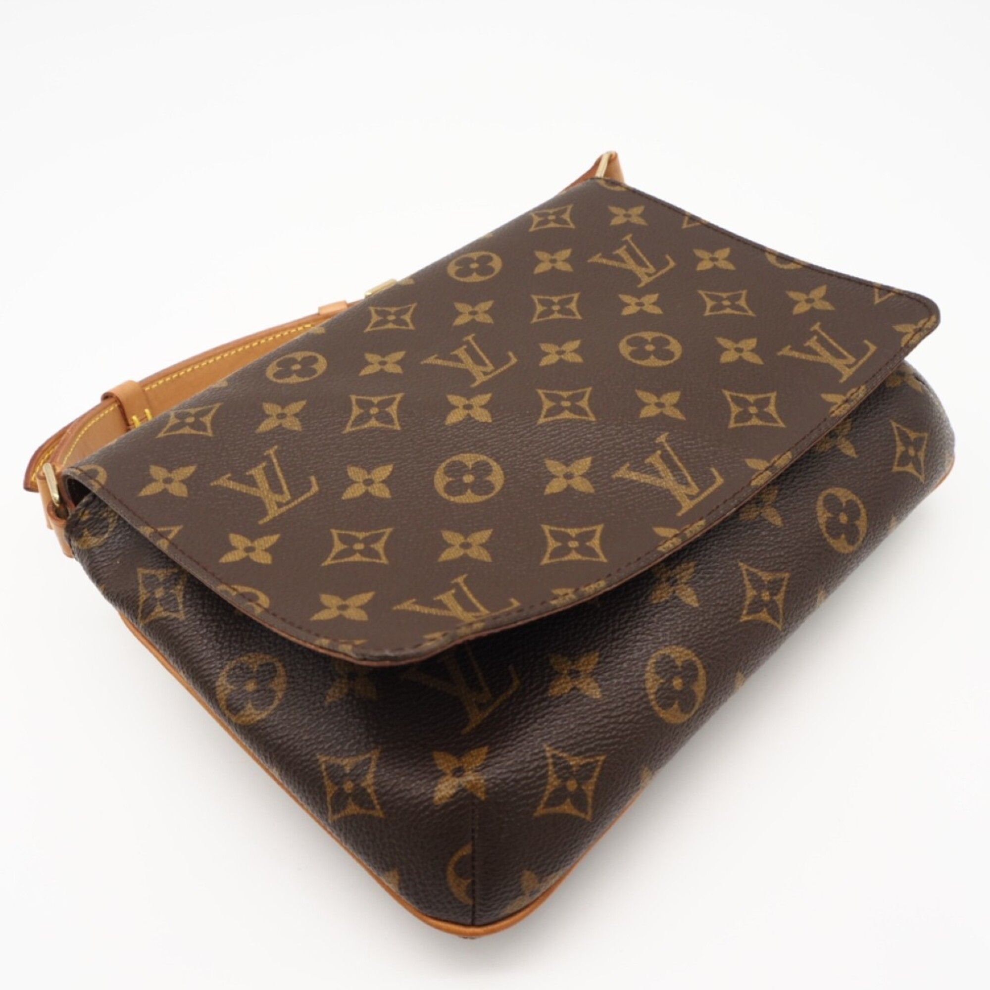 Monogram Coated Canvas Leather Shoulder Bag (Pre-Owned) - Louis Vuitton - Modalova