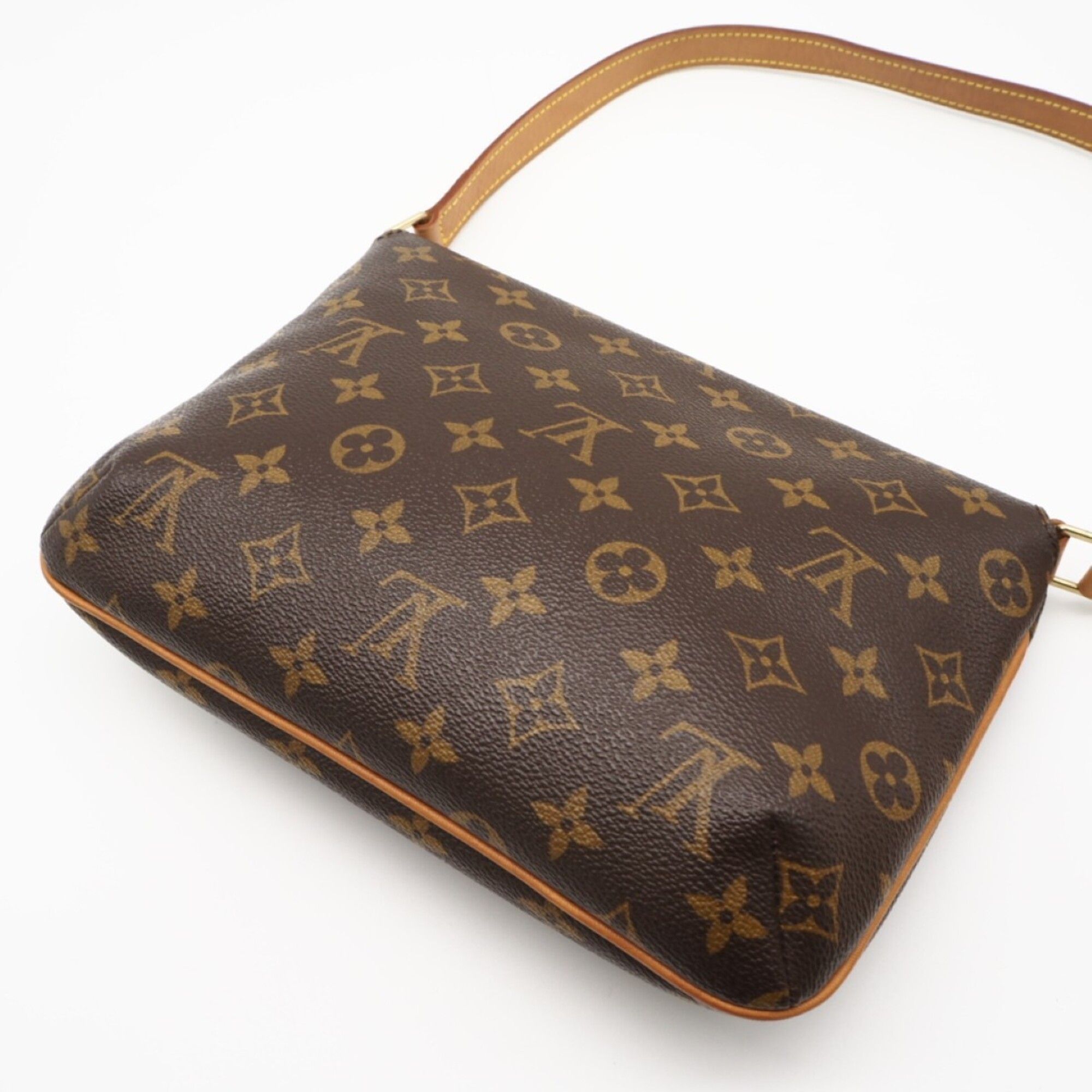 Monogram Coated Canvas Leather Shoulder Bag (Pre-Owned) - Louis Vuitton - Modalova
