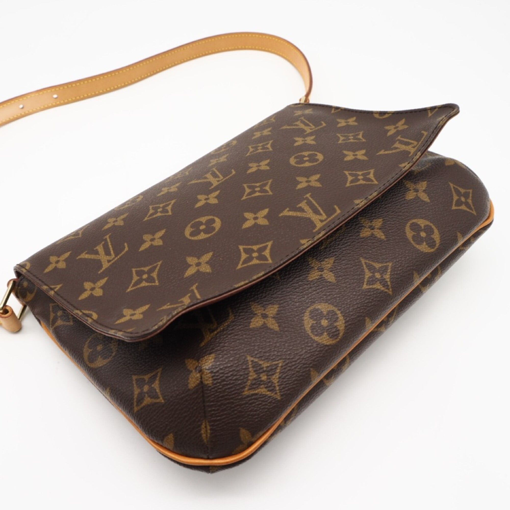 Coated Canvas Leather Shoulder Bag (Pre-Owned) - Louis Vuitton - Modalova
