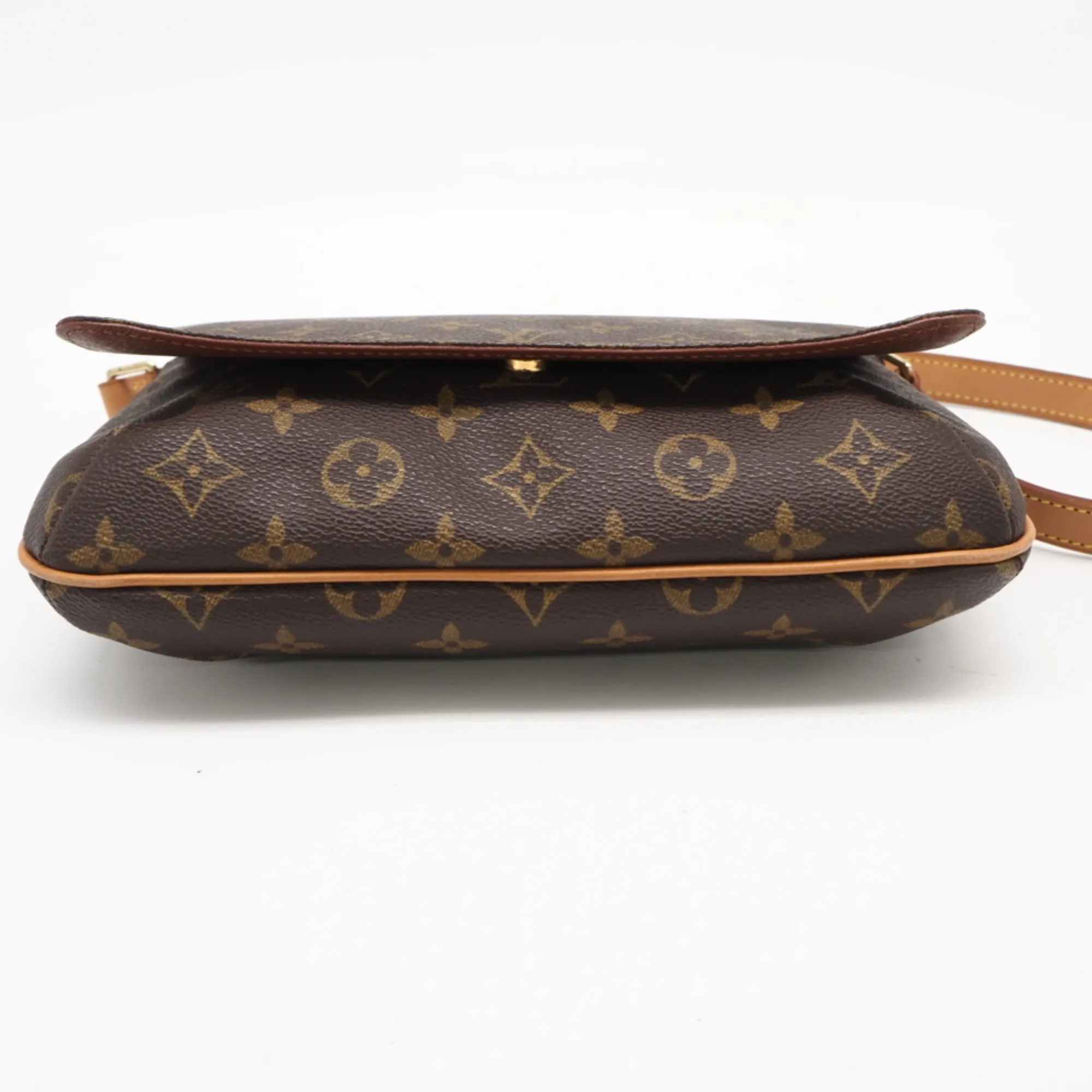 Coated Canvas Leather Shoulder Bag (Pre-Owned) - Louis Vuitton - Modalova