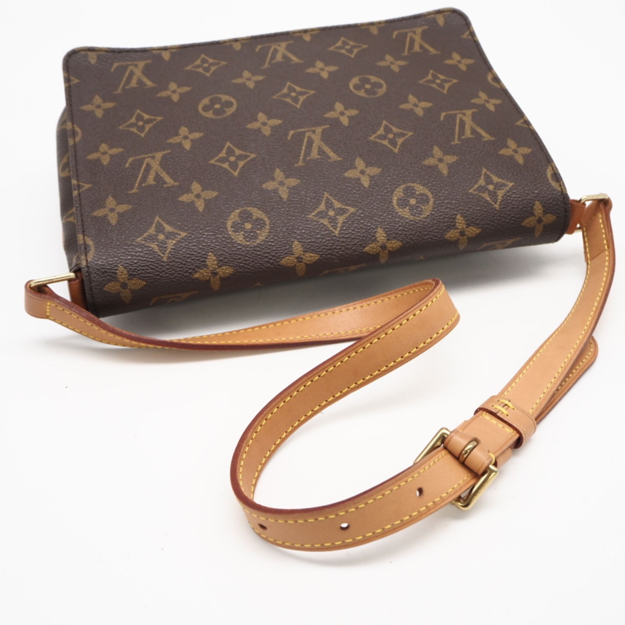 Coated Canvas Leather Shoulder Bag (Pre-Owned) - Louis Vuitton - Modalova