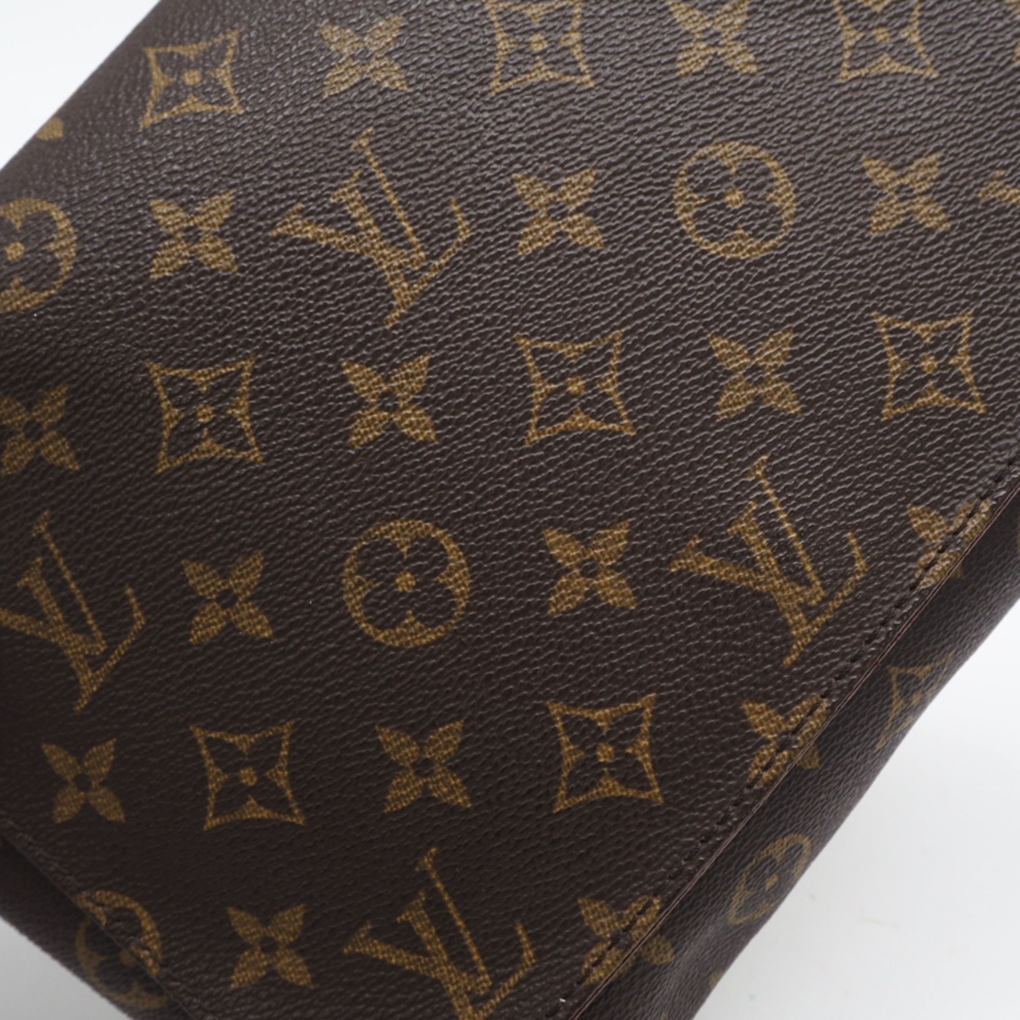 Coated Canvas Leather Shoulder Bag (Pre-Owned) - Louis Vuitton - Modalova