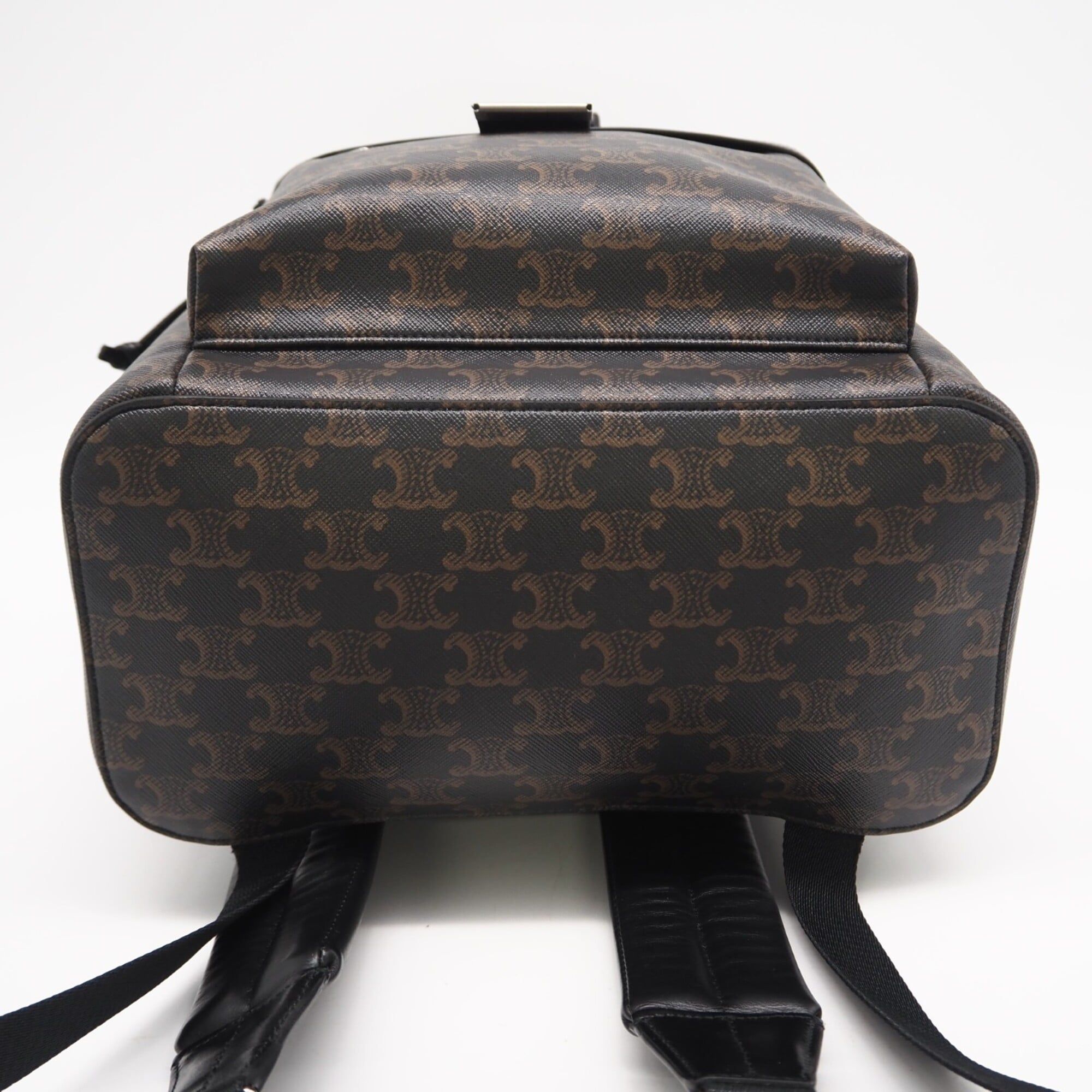 Coated Canvas Leather Backpack (Pre-Owned) - Celine - Modalova